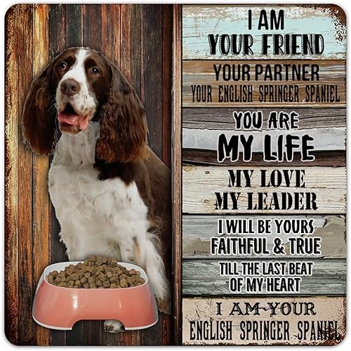 Miniatura 6 de Cartel de metal divertido con texto en inglés Your Friend Your Partner Your Chesapeake Bay Retriever, póster de metal para decoración de pared para