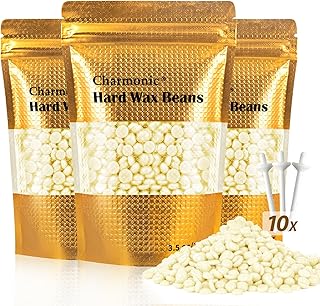 300g Wax Nose Wax Kit, Nose Hair Wax with 10 Waxing Sticks, Quick & Painless Nose Hair Waxing Kit for Men and Women Used at Least 50 Times Usage