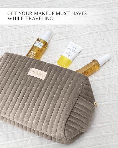 Miniatura 29 de Benevolence LA Neceser para mujer, neceser de viaje para cosméticos, maquillaje, artículos de tocador Neceser para viajes, bolsa de cosméticos