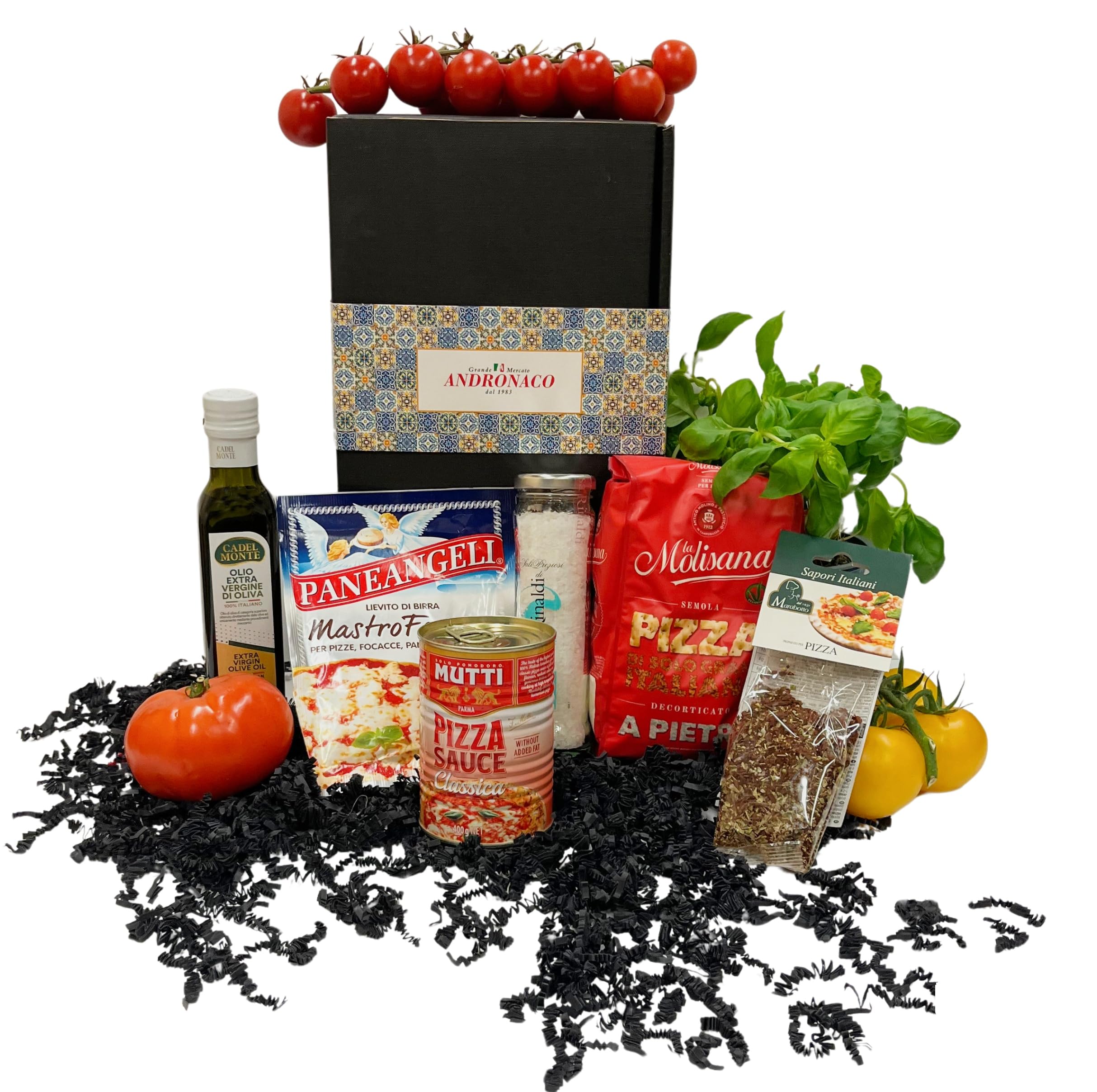 Geschenkset Creazione Pizza - Zutaten für Pizzaboden