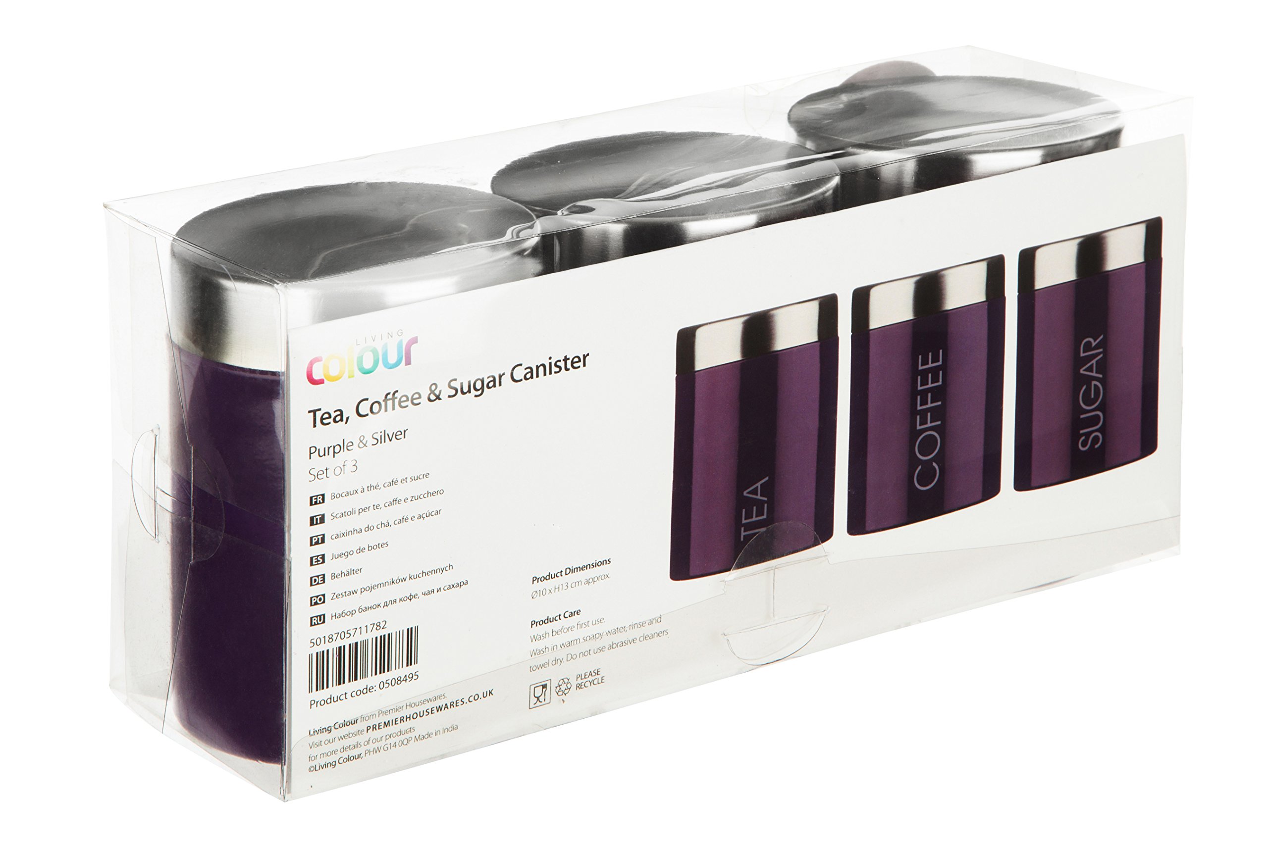 Amazon.com: Premier Housewares Liberty Tea, Coffee and Sugar