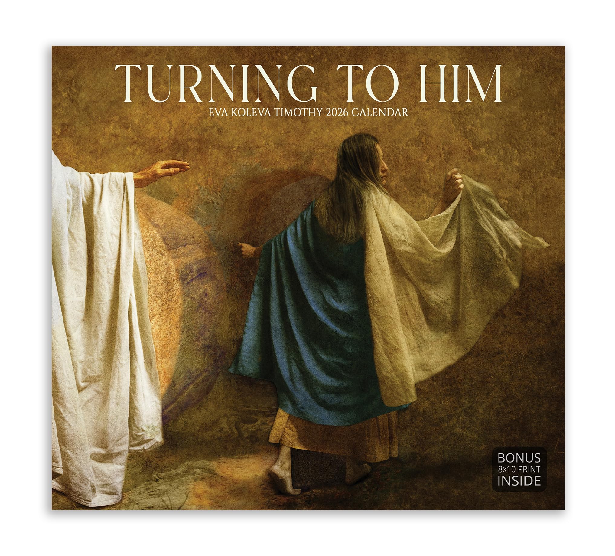 2026 Christian Wall Calendar – Turning to Him by Eva Koleva Timothy – Monthly Bible Verses & Fine Art Photography – 13.25x24” Calendar for Home or Office – Altus Fine Art