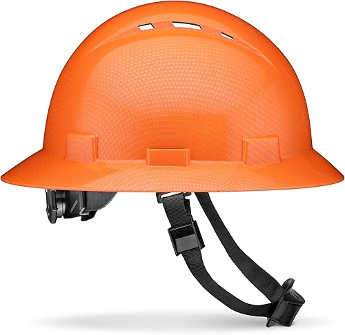 Miniatura 10 de ACERPAL Full Brim Hard Hat Construction OSHA Hardhats, Men Women Safety Helmet Approved, 6 Point Suspension, Custom Art Phychedlic Design, Cascos De
