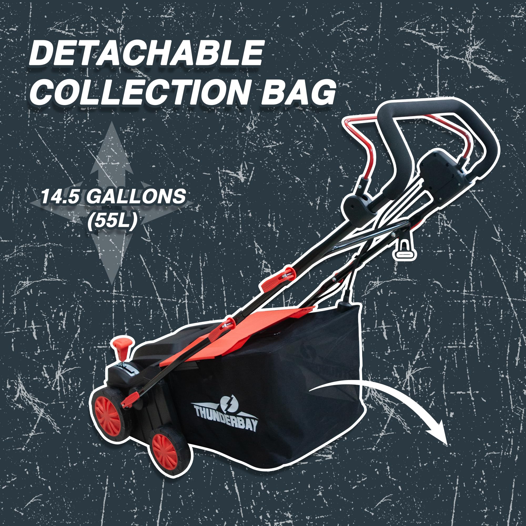 Amazon.com : Thunderbay 2-in-1 Electric Dethatcher and