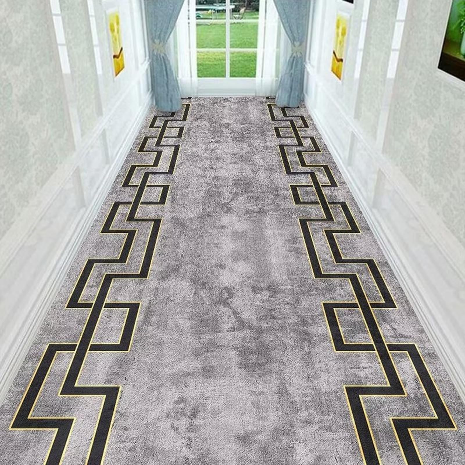 Tappeti/passatoie per Interni/Esterni, Antiscivolo e Lavabili, Ideali per Soggiorno, spazi ristretti o verande, Disponibili nelle larghezze 80 cm, 90 cm, 100 cm e 120 cm.