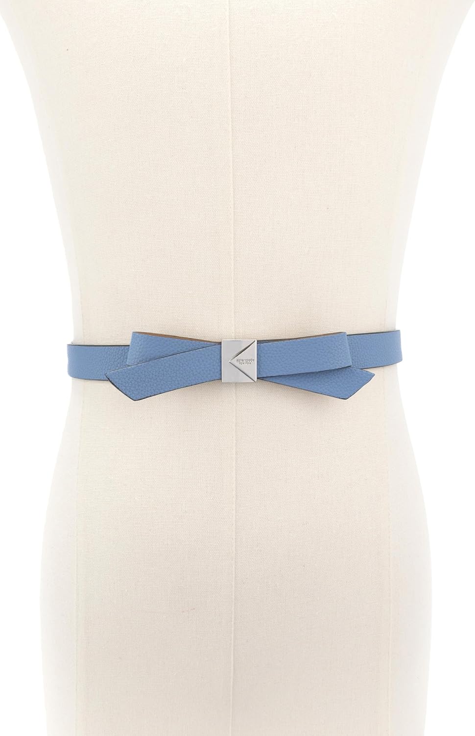 kate spade new york Women's .75 Inch Deco Bow Belt, Stylish Accessory for Everyday Wear, Adjustable Fit