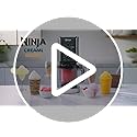 Ninja CREAMi Deluxe Eis-und Eisgetränkmaschine mit 3 Bechern, 10 Funktionen, macht Eiscreme, Gelato, Sorbet, Frozen Yoghurt, Milchshakes, Slushi & mehr, 2-in-1 Geschmacksoption, Silber, NC501EU – Bild 7
