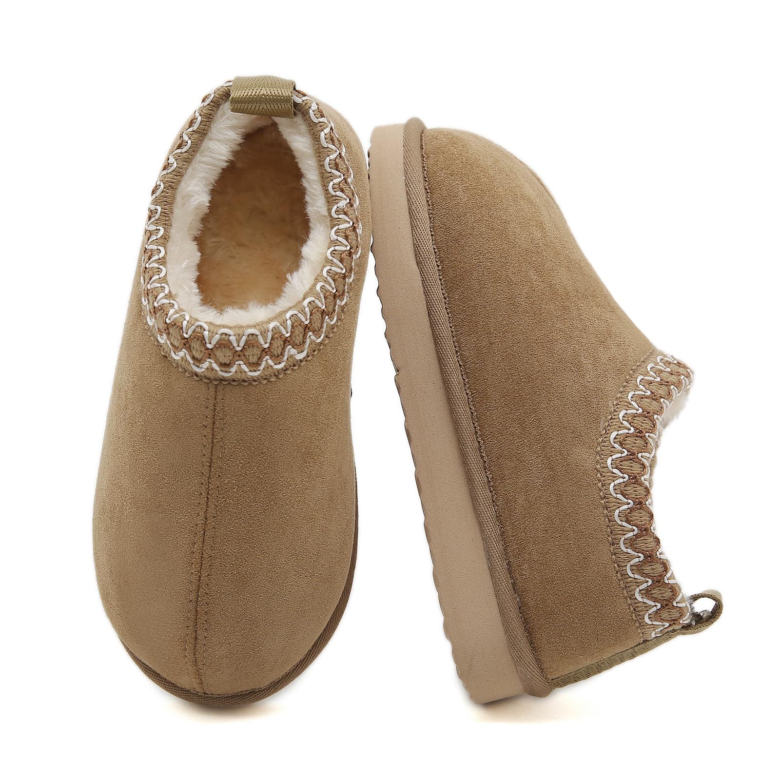 SMajong Kids Fuzzy Warm House Shoes