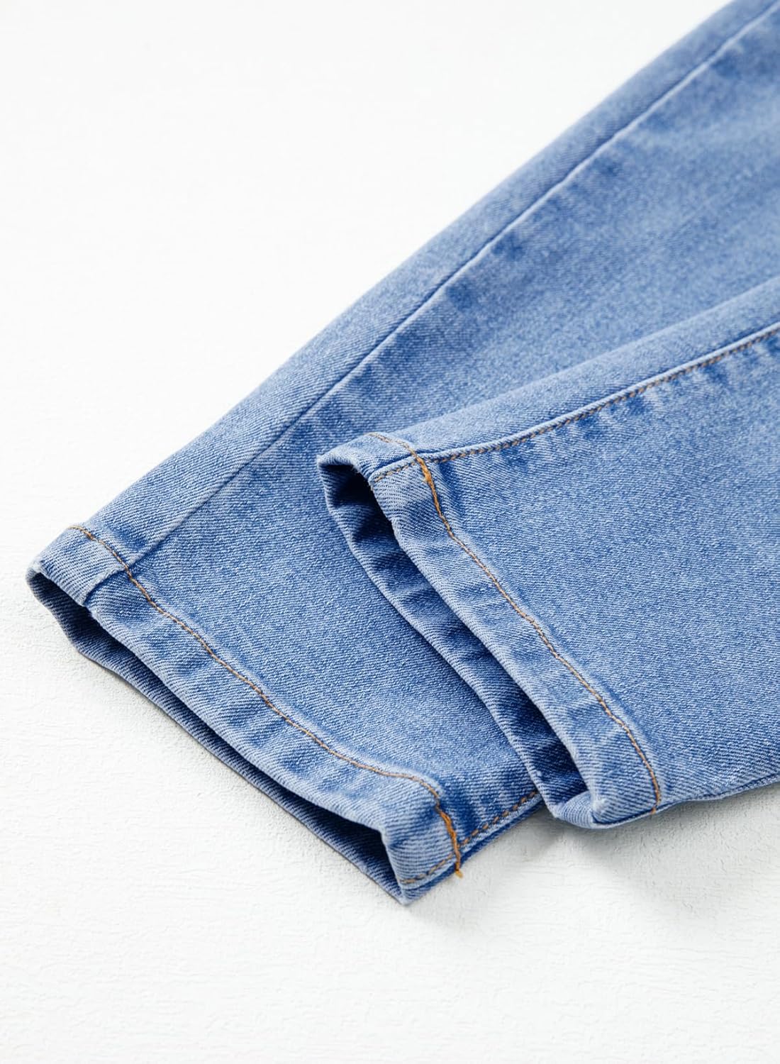 Sidefeel Women's Skinny Jeans Straight Leg High Waisted Stretchy Ankle Denim Pants with Patch Pockets - Image 8