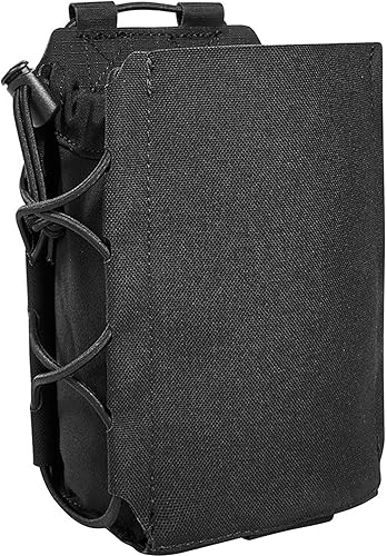 Tasmanian Tiger TT Multipurpose Side Pouch Modular Backpack Accessory Pocket, Side Pocket, Bottle Pocket with Molle System, Tripod Bag
