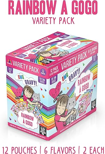 Miniatura 2 de Weruva BFF OMG - Best Feline Friend Oh My Gravy Bolsas de comida húmeda natural sin granos recetas originales de atún en salsa