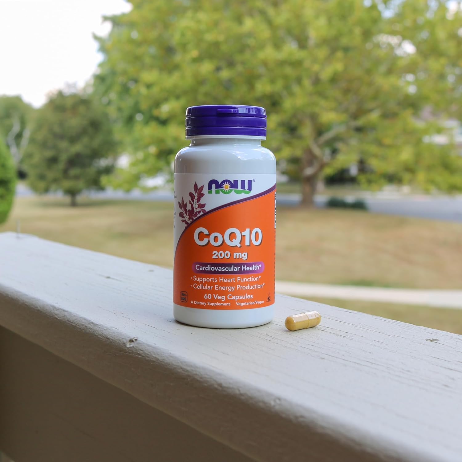 NOW Foods Supplements, CoQ10 (Coenzyme Q10) 200 mg, Cardiovascular Health*, 60 Veg Capsules - Image 6