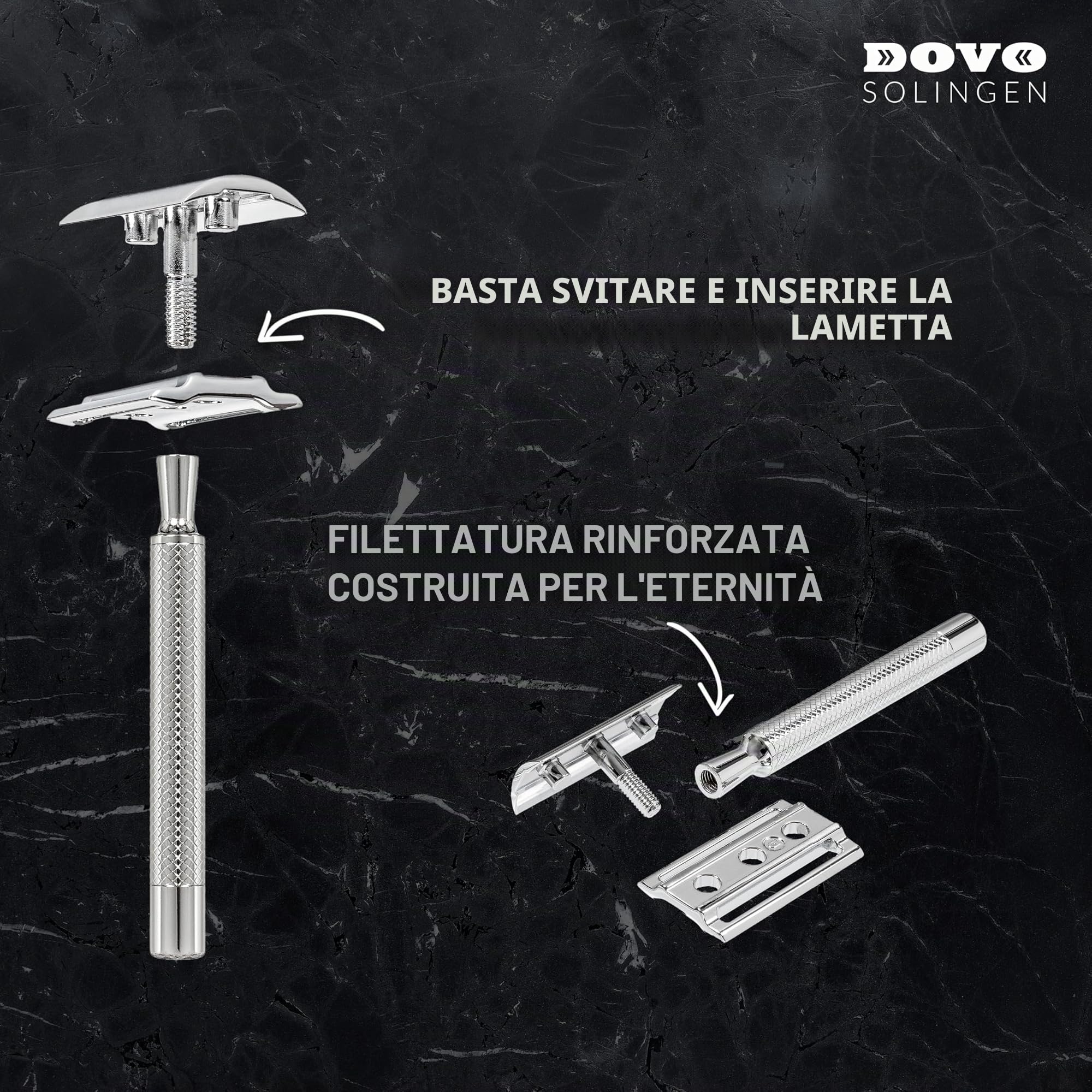 DOVO Rasoio di sicurezza PRIMO II