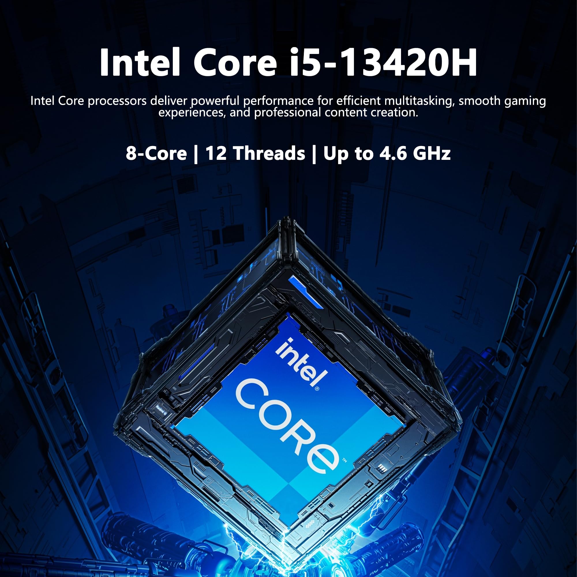 msi Thin 15 Gaming Laptop | 15.6" FHD IPS 144Hz | Intel 8-Core i5-13420H (>i7-12650H) | 16GB 2TB DDR4 SSD | NVIDIA GeForce RTX 4060 | Backlit Type-C Wi-Fi 6E Win11 Pro with - 5