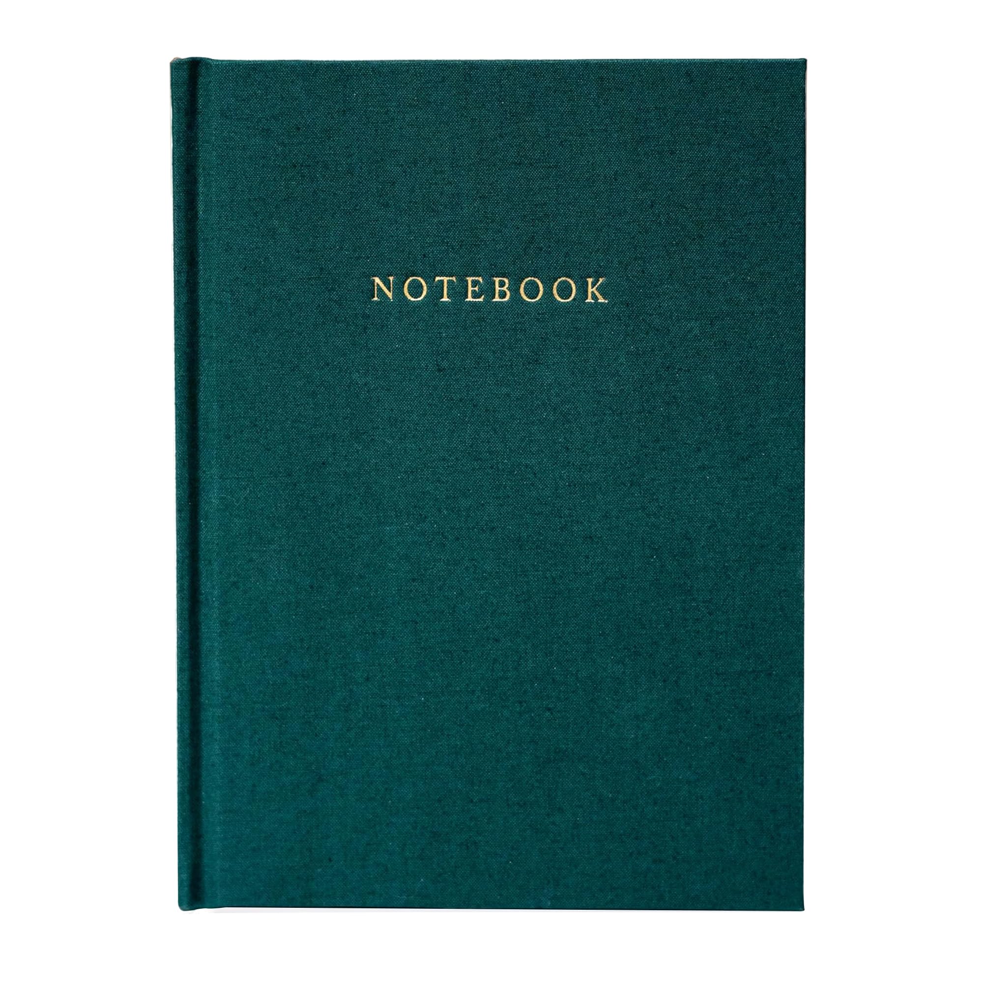 DUNCAN & STONE PAPER CO. Blank Journal Notebook - Linen Bound Journaling Book for Writing Notes & More - Flat Lay Diary Journal – Giftable Lined Notebook Journals (120 Pages)