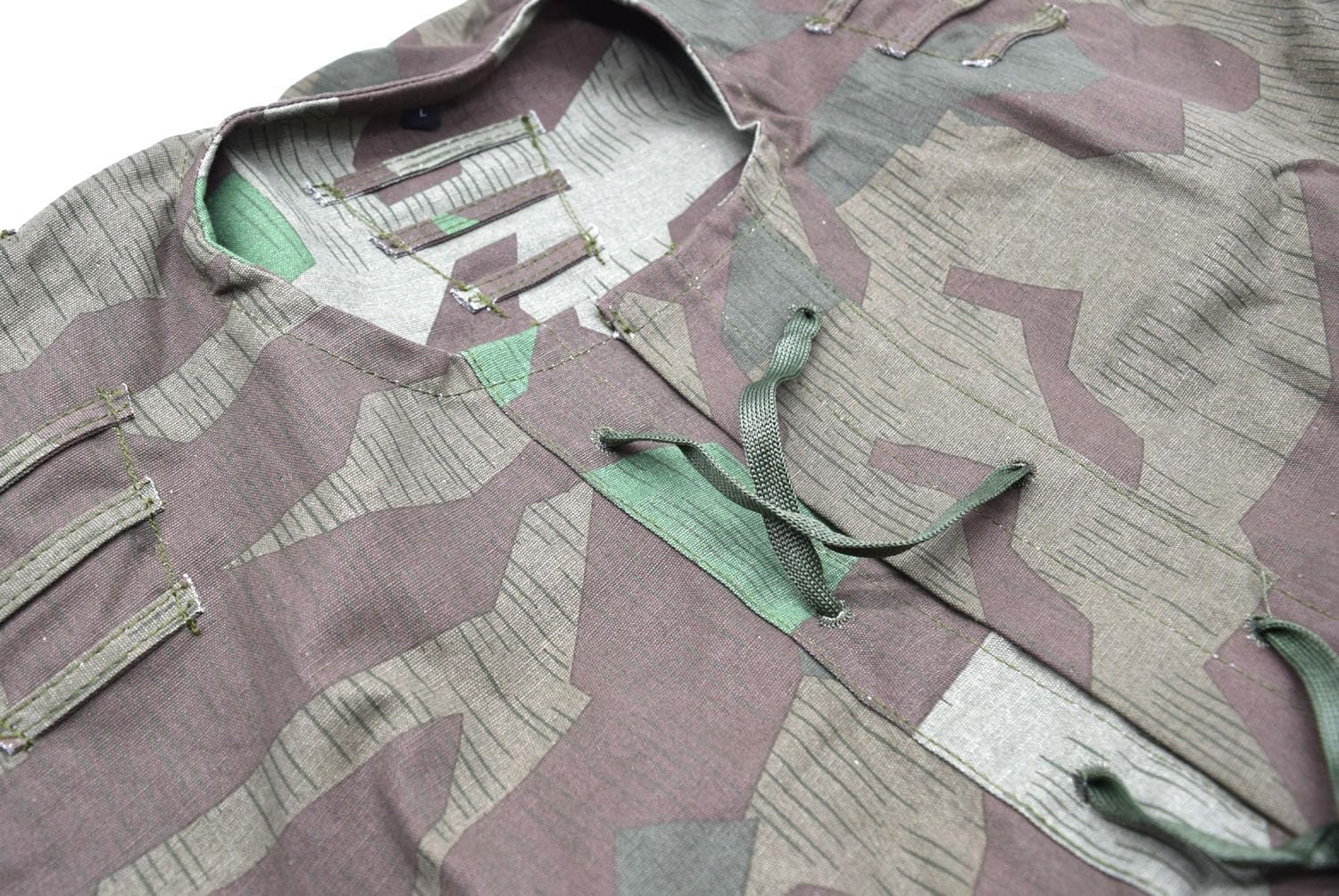 Camouflage WWII Reversible German Elite M42 Splinter Smock Reproduction