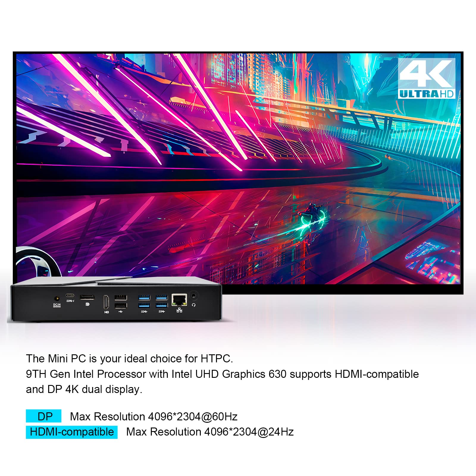 Amazon.co.jp: ミニゲーミングPC Intel Core i7 10870H GTX 1650 4G 