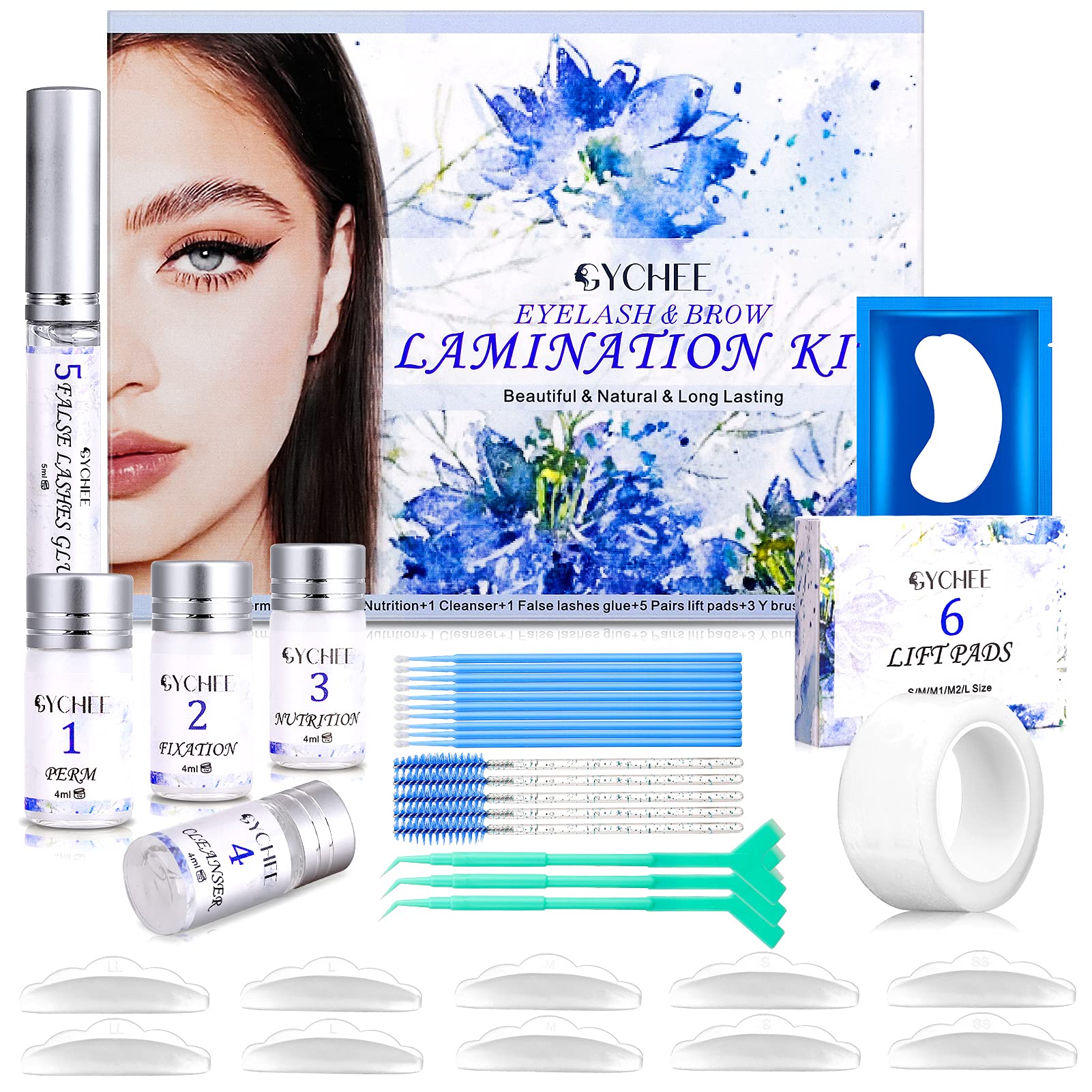 Buy GYCHEE Brow Lamination and Eyelash Lift Kit, Perfect ResultsFuller