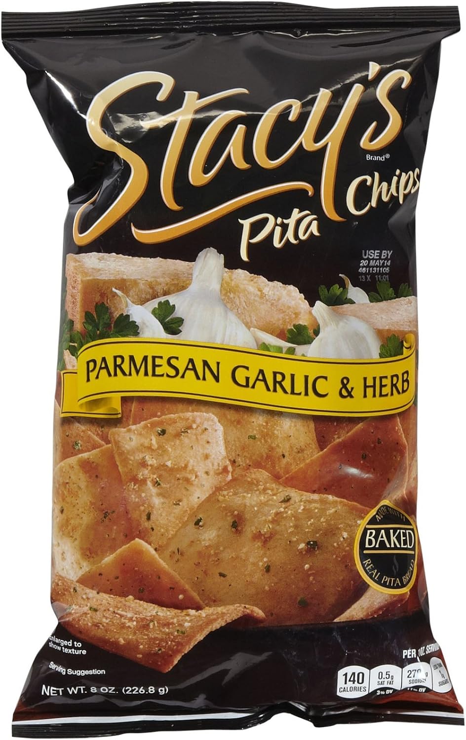 Stacy's Parmesan Garlic Herb Pita Chips 8 oz Grocery & Gourmet Food