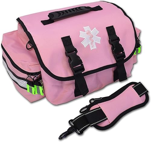 Miniatura 1 de Lightning X Small EMT Medic First Responder Trauma EMS Jump Bag wDividers  Mujer Rosa