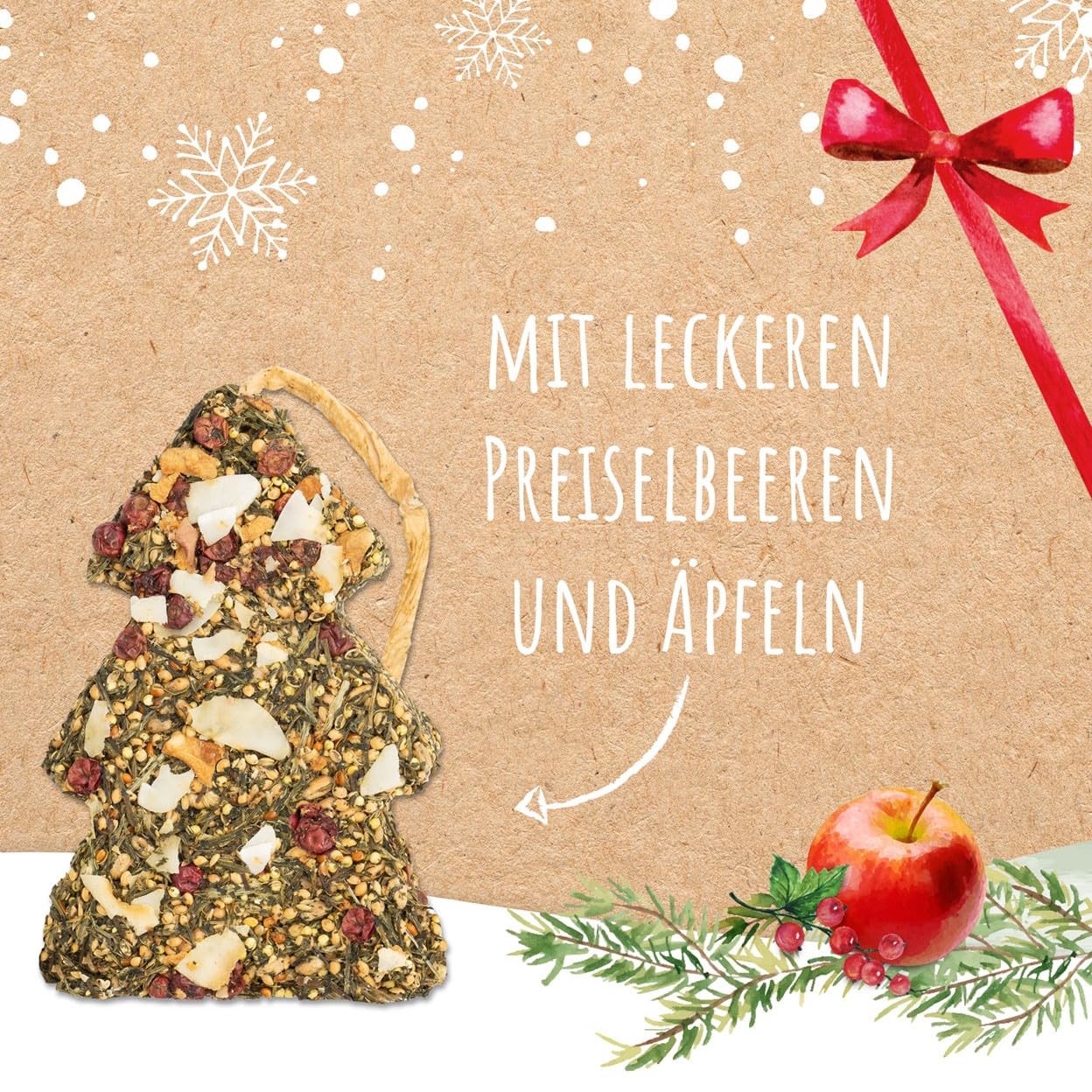 JR Farm Arbre aux Fruits de Noël 140 g - Friandises de Noël
