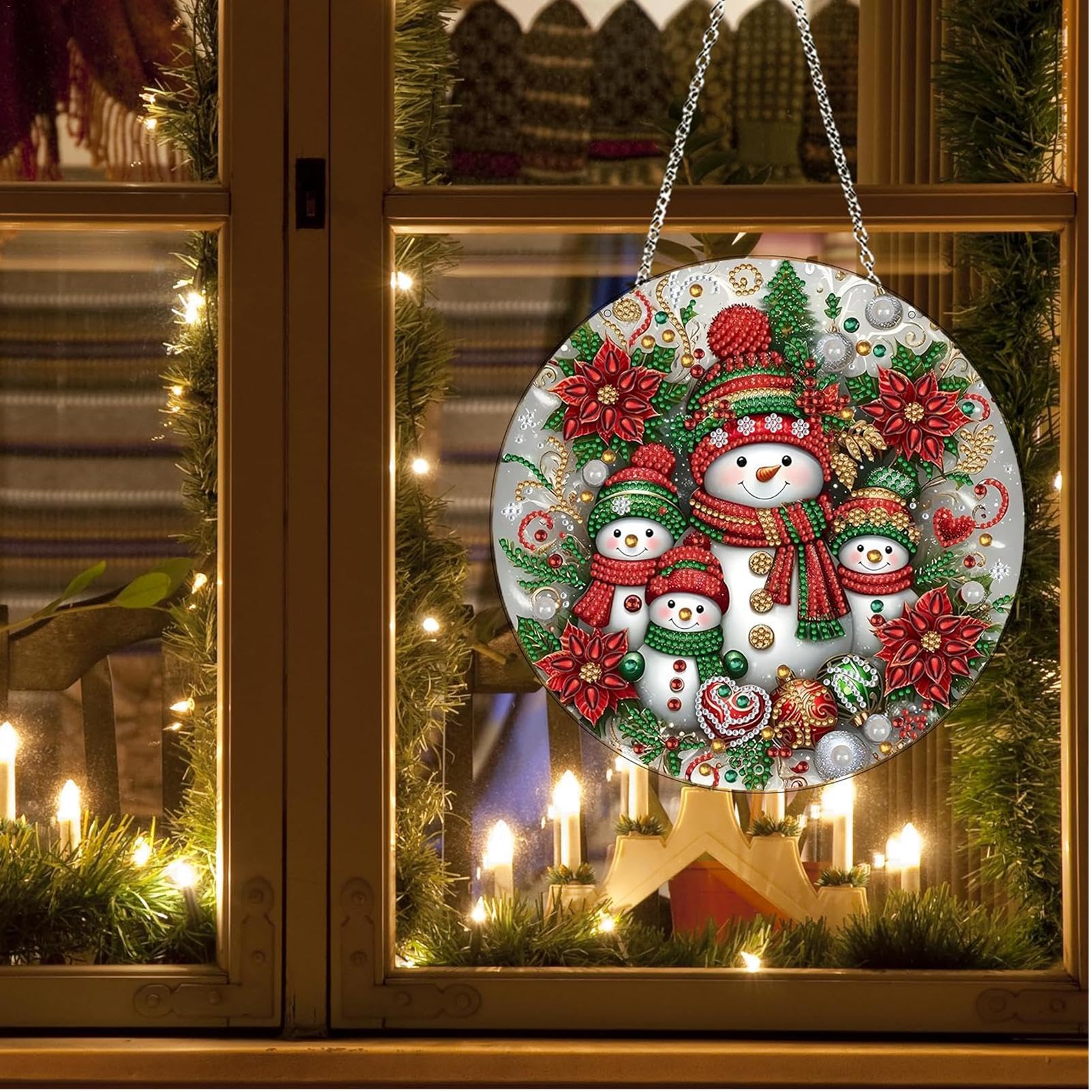 Amazon.co.jp: クリスマス リース 花輪 クリスマス花輪 玄関 メリー