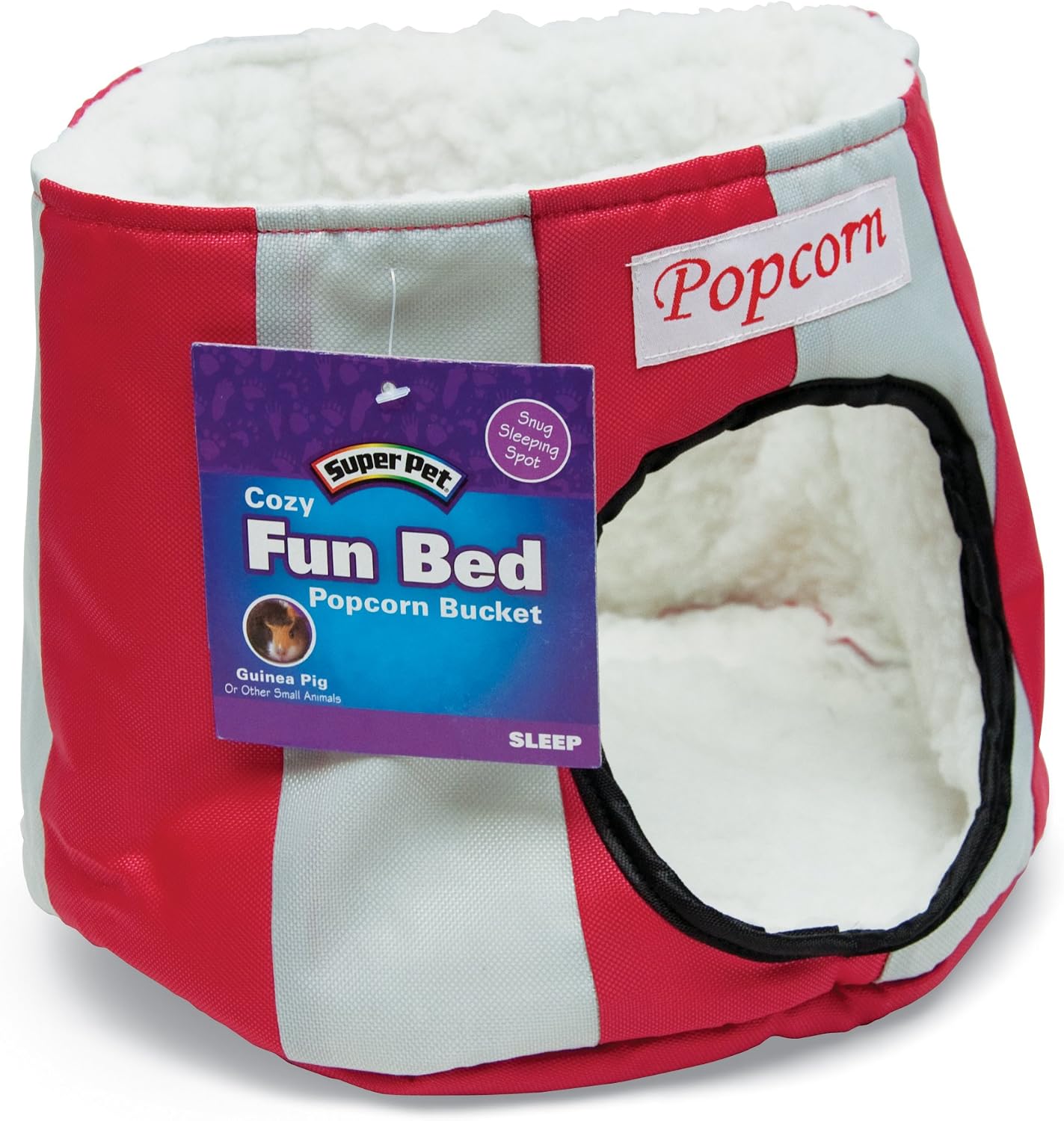 Kaytee Popcorn Bucket Fun Bed for Guinea Pig