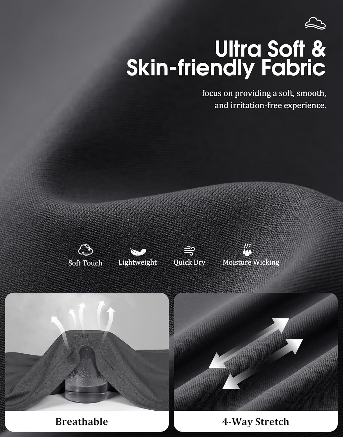 G Gradual Women's Athletic Shorts 6" High Waisted Stretchy Bermuda Shorts for Women Quick Dry Summer Casual Shorts - Image 5