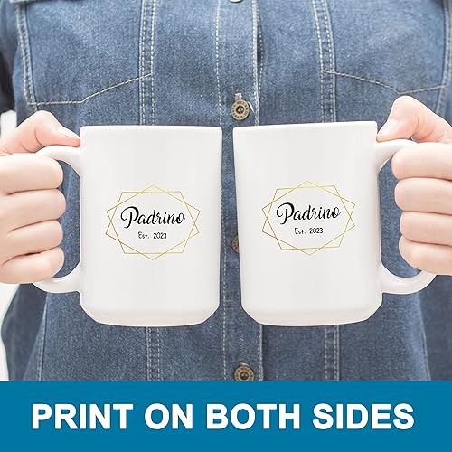 Miniatura 7 de Quieres Ser Mis Padrinos De Bautizo Madrina Gifts In Spanish Madrina Proposal Quieres Ser Mi Madrina Godparent Taza de café Padrinos De Bautizo