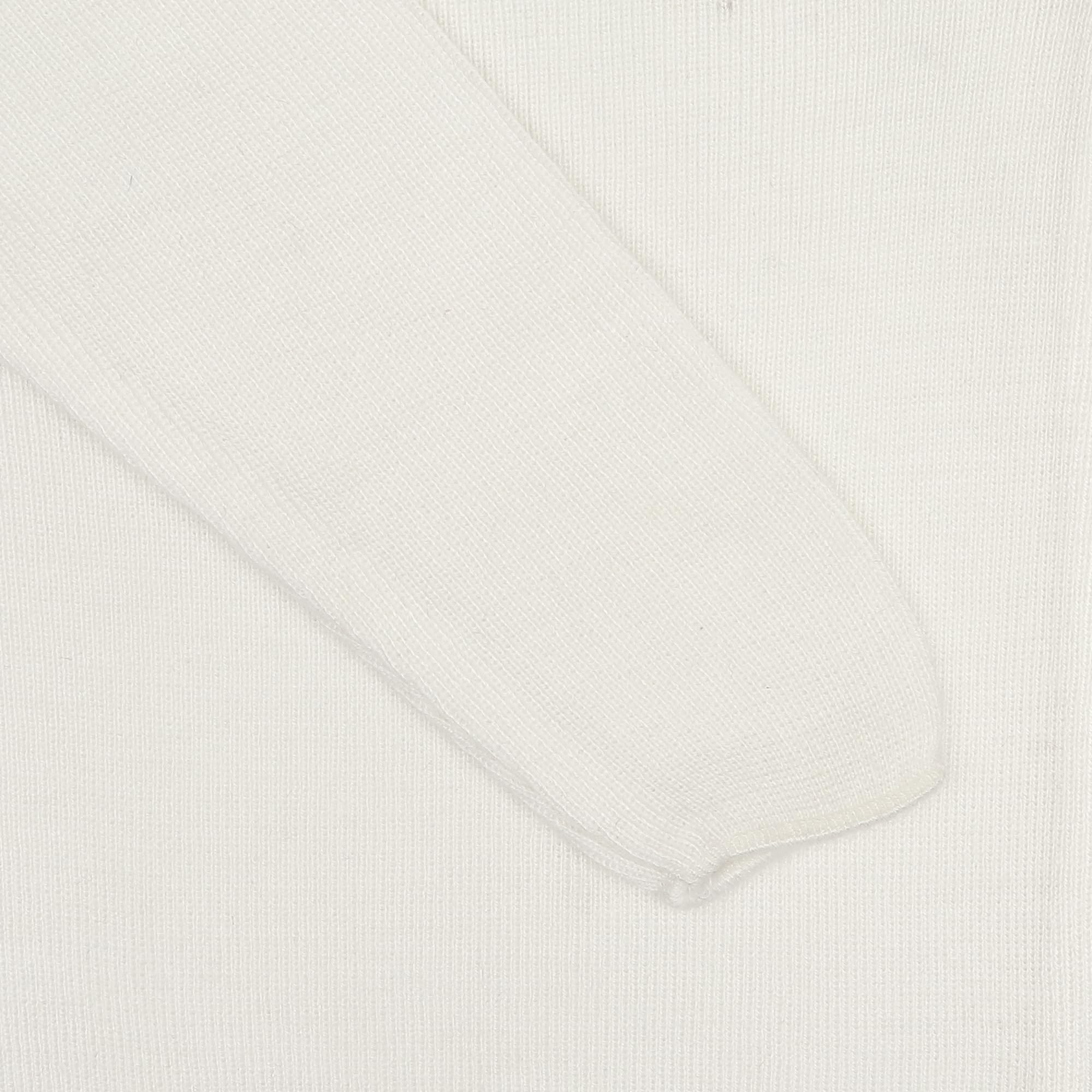 KNITCO Baby Boy's Acrylic Round Neck Sweater (T/N Plain skivi_White_12 Months-24 Months) - Image 4 thumbnail