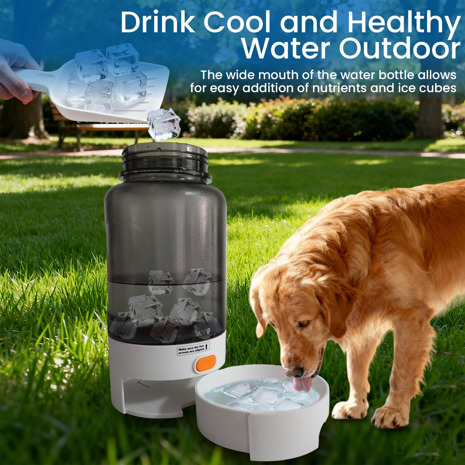 1,474.2 g Hund Wasserflasche Tragbar - Tragbare Reise Hund Wassernapf - Reise-Essentials für Camping, Spazierengehen, Wandern (Rosa, 1,5 Unzen)