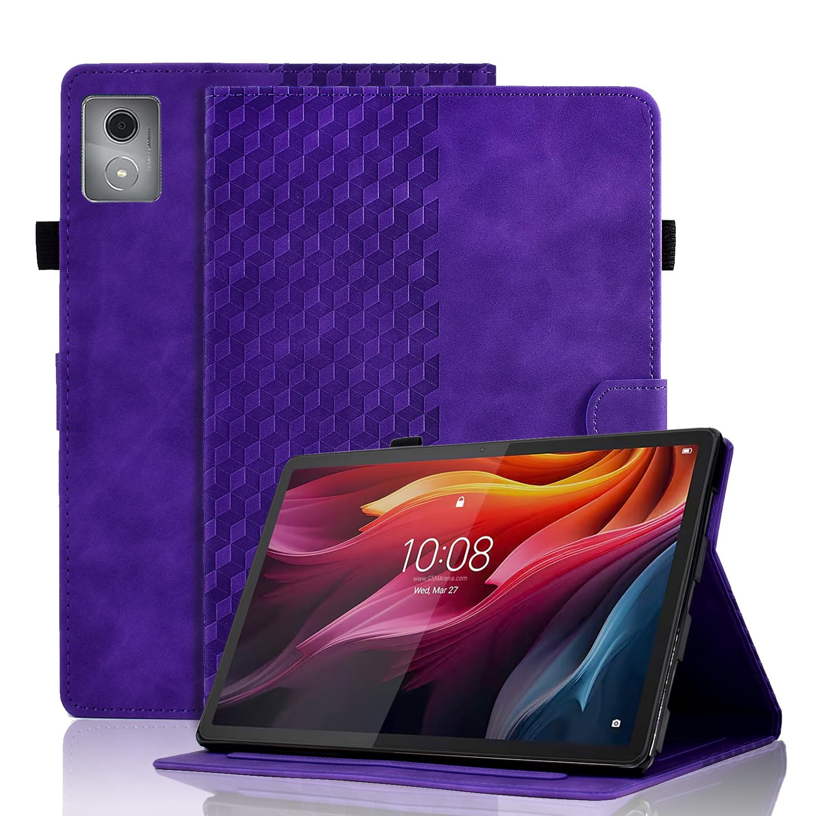 Case for Honor Pad X8a 11 Inch Tablet 2024 Protective Case Premium Leather Folio Smart Case with Auto Sleep/Wake Pen Holder Card Slot for Honor Pad X8a- Dark Green — view 157