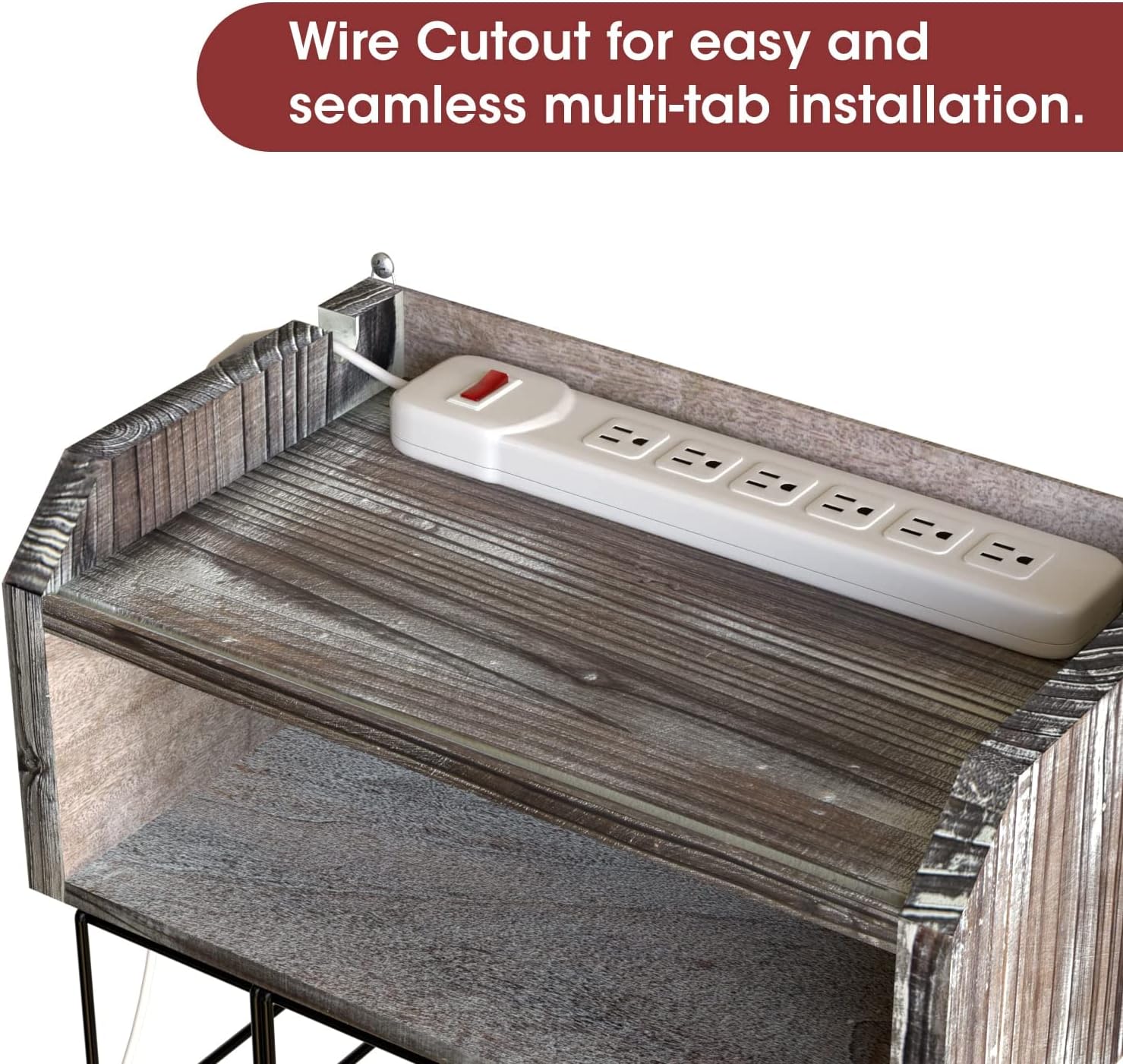 ❤ Crаzу Dеаlѕ J JACKCUBE DESIGN Power Tool Organizer and Storage, Drill Holder Wall Mount Charging Station Garage Storage Cabinets - MK681A (Rustic Wood) Frее Shірріng оƒƒеr J JACKCUBE DESIGN Power Tool Organizer and Storage, Drill Holder Wall Mount Charging Station Garage Storage Cabinets - MK681A (Rustic Wood)