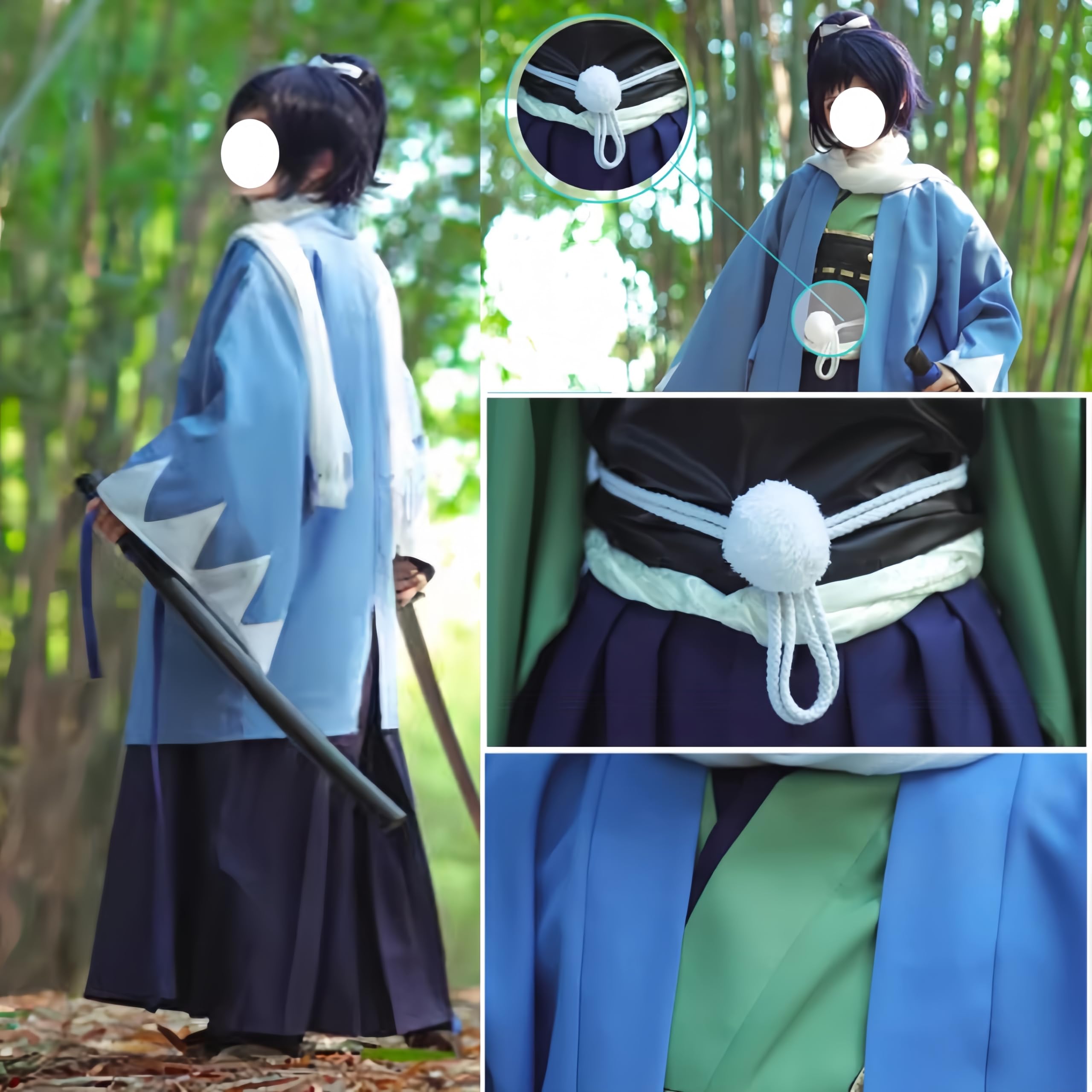刀剣乱舞　加州清光　コスプレ　衣装　ウィッグ　模造刀　通常＆内番　フルセット 加州清光 コスプレ衣装セット（ウィッグ・ピアス付き） 刀剣乱舞