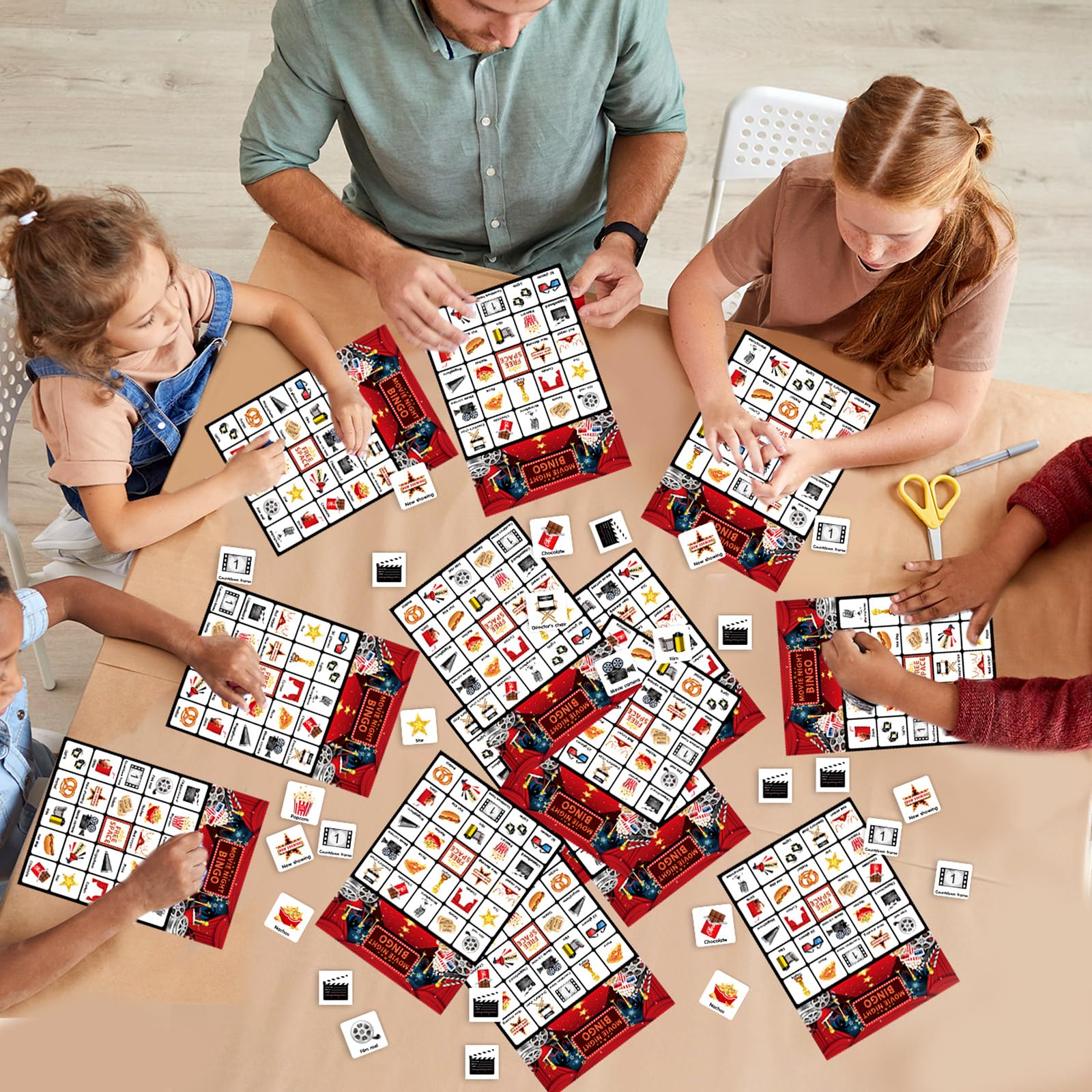 Bingo Gioco. Classico Bingo Metallico per Bambini e Adulti. Divertimento con Amici e Familiari alle Feste, ai Compleanni,ai Regali di Natale.Include 18 Carte,75 Palline,Tamburo e Fiches.2-8 Giocatori