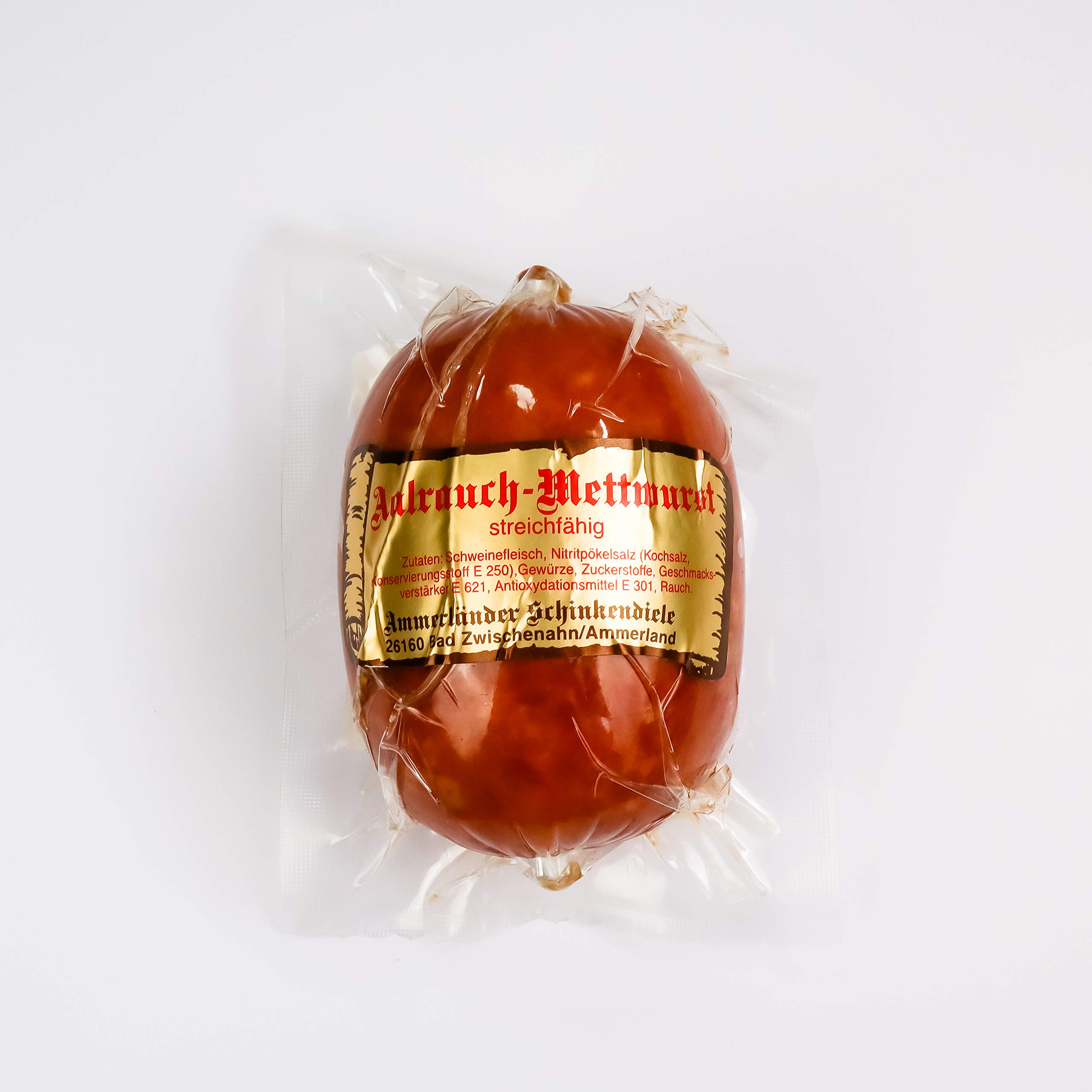 Präsentkorb Korb Bad Zwischenahn Nr. 3 mit Wurst + Schinken Spezialitäten (Aalrauche-Mettwurst, Leberwurst, Nussschinken & mehr) Feinkost Wurstkorb | Geschenke für Männer & Frauen
