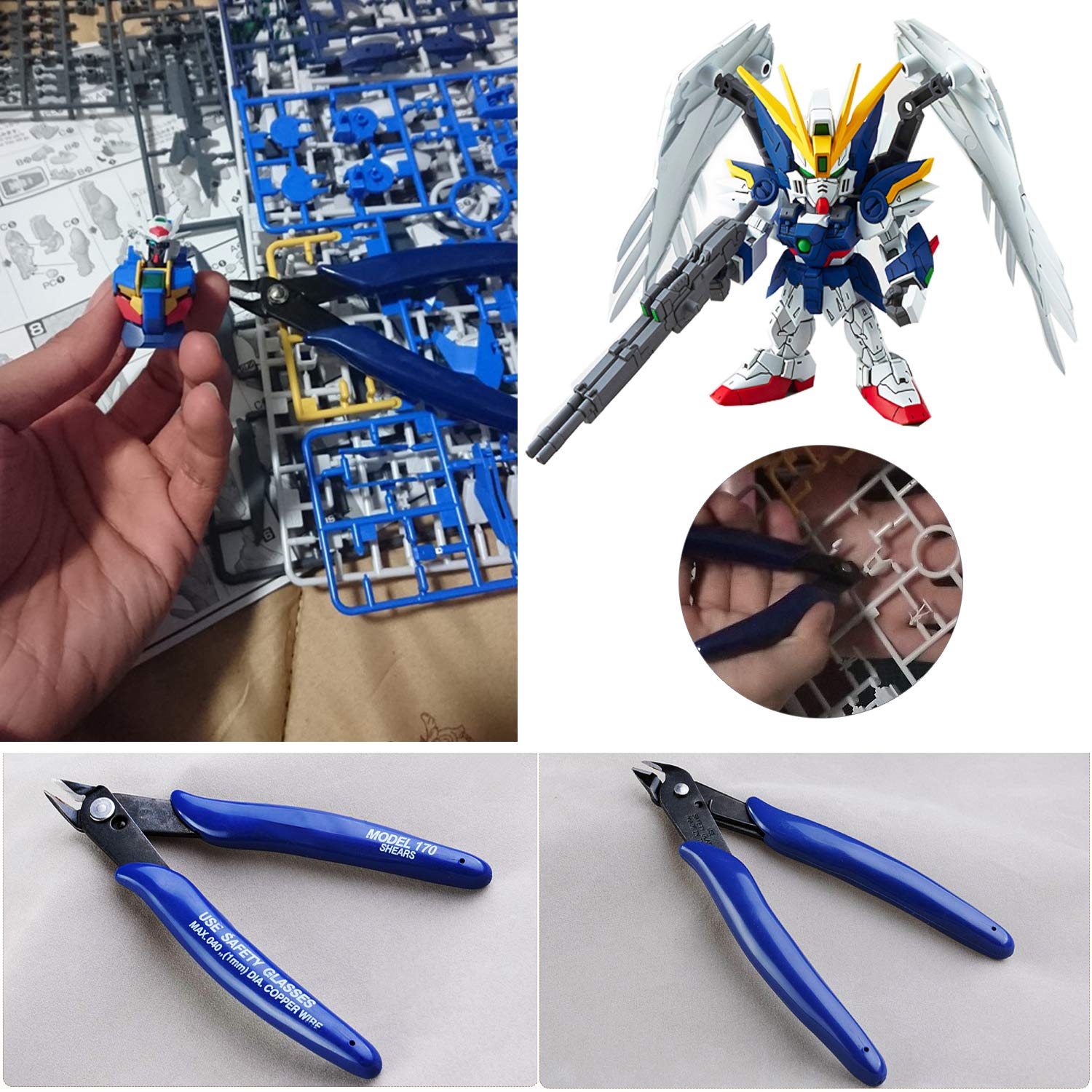 33 STÜCKE Gundam Modellierer Basic Tools, Gundam Modeler Grundwerkzeuge, Modellierer für Grundmodellbau Reparatur und Festsetzung