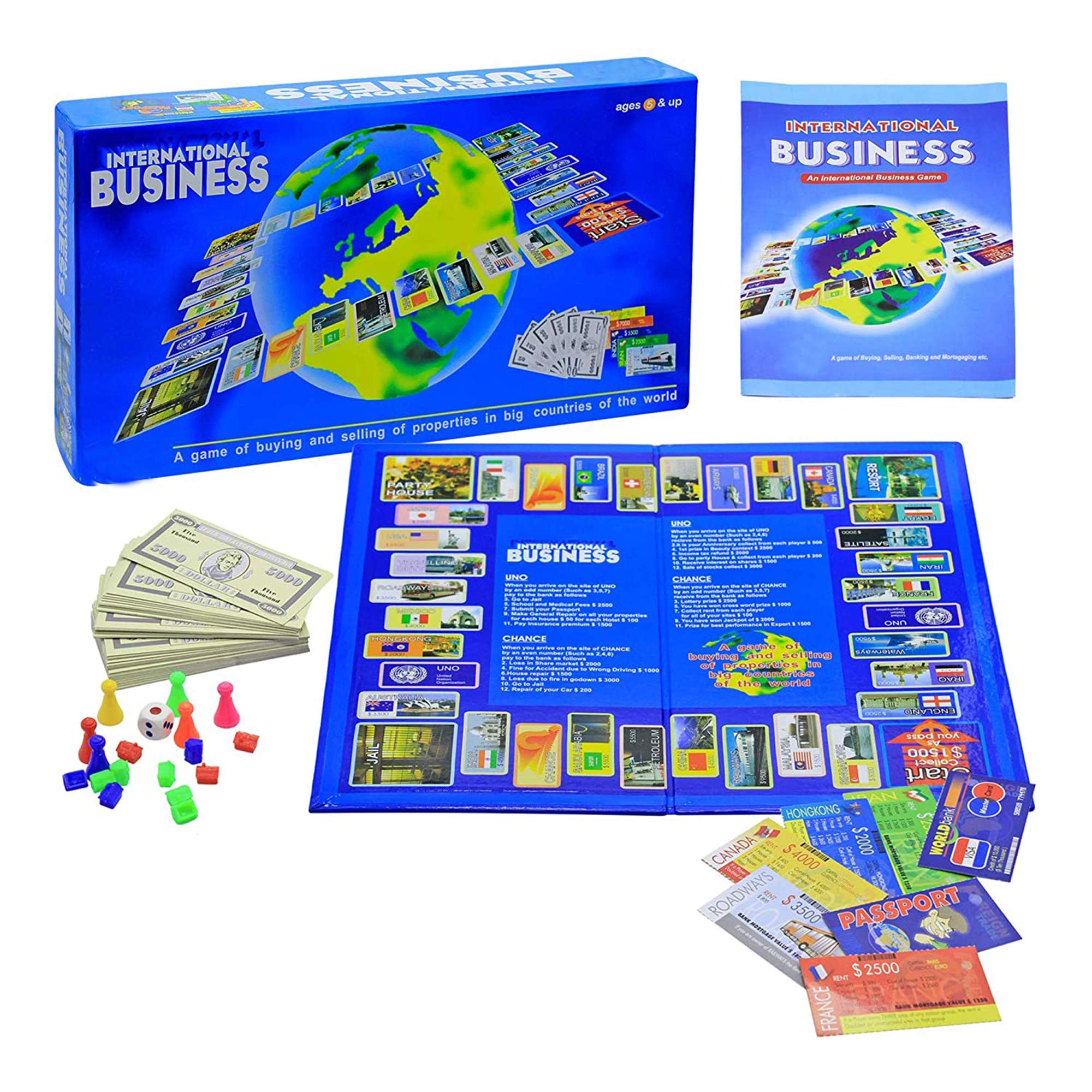 FLIPBOAT International Business Game with Folding Board || Game Set for Kids and Adults|| Fully Family Time Pass Game (B08D7TXM9X) Amazon Price History, Amazon Price Tracker