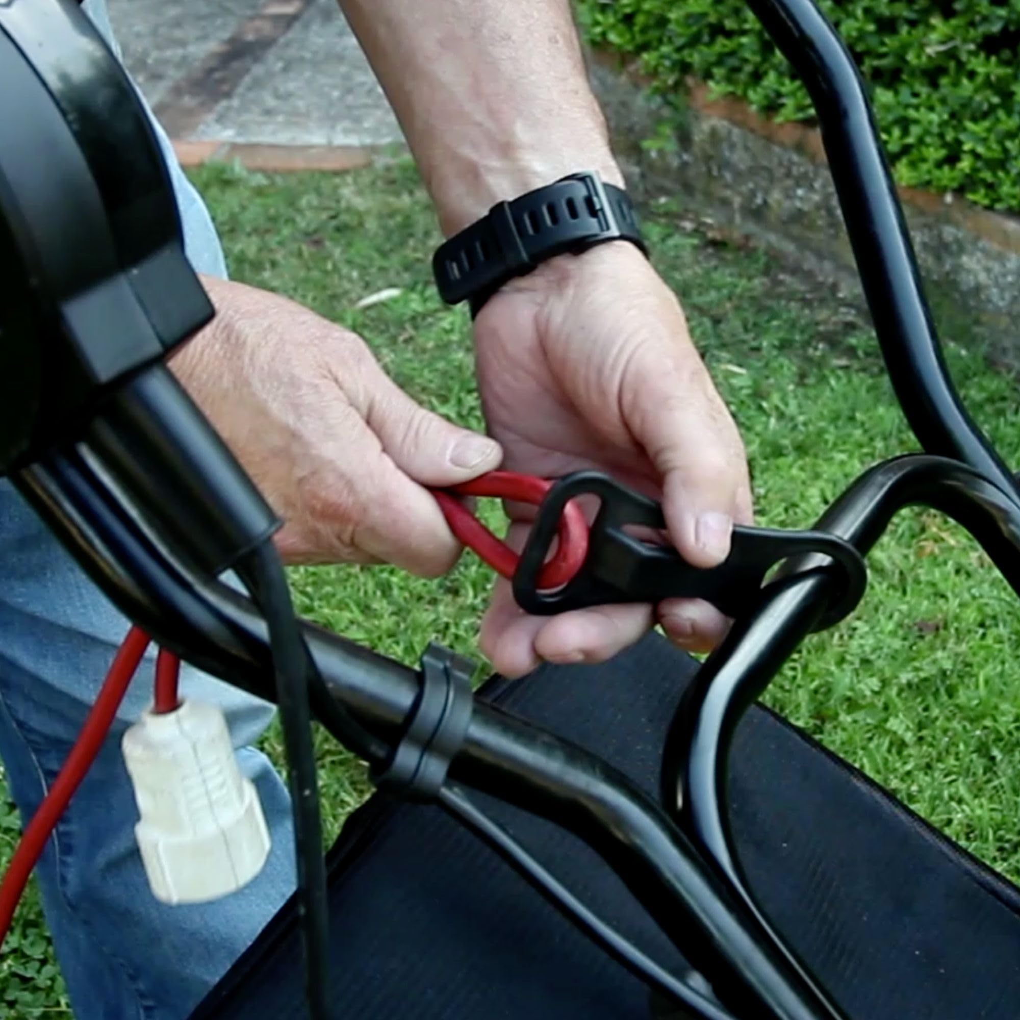 GARLAND Grass 500 E - Cortacésped eléctrico 1800W, 43 cm, Saco 50L, Altura 25-75 mm, para 250 m²