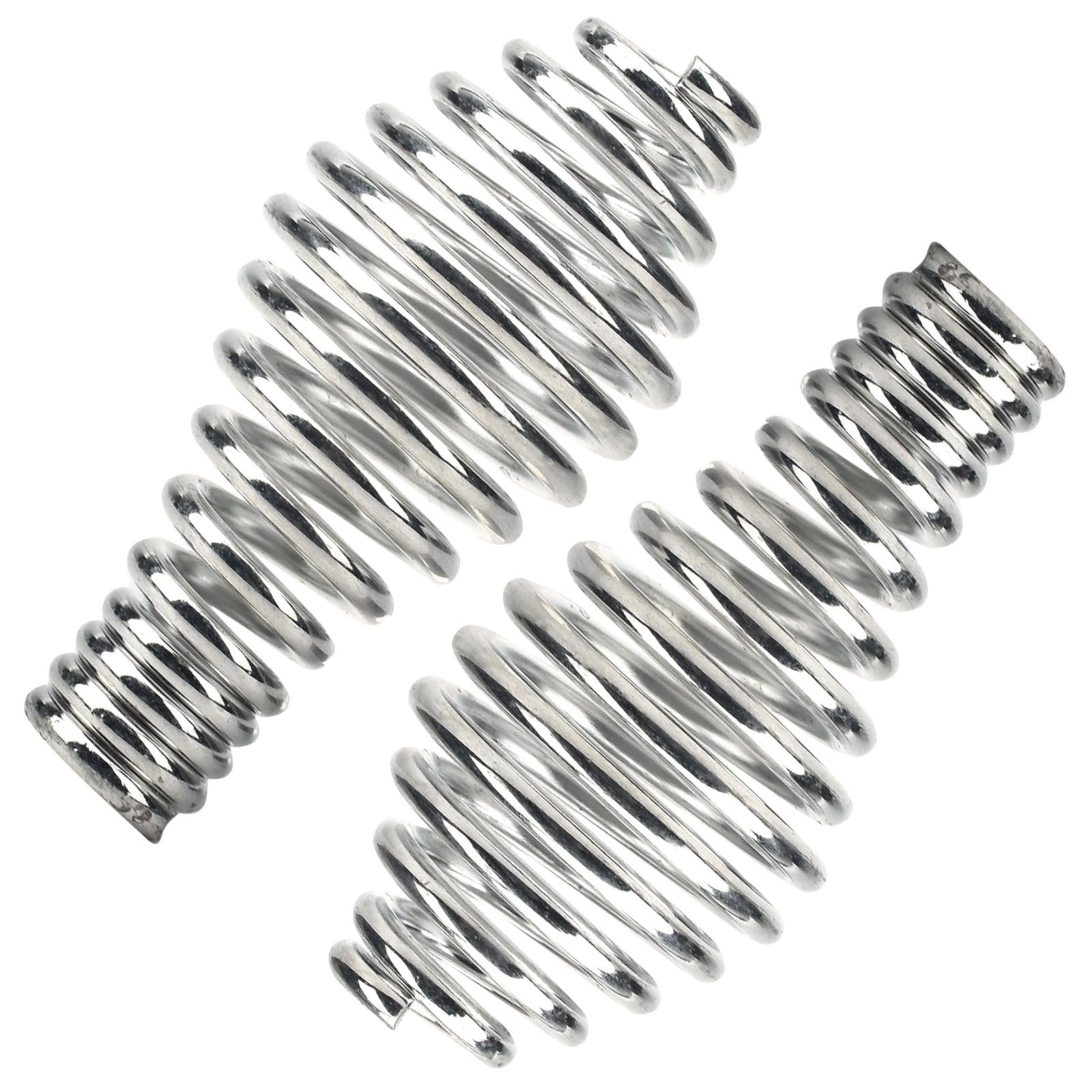 2 Pcs BBQ Pellet Stove Spring Door Handle 3-1/2" Long for 1/2" Rod, Use for BBQ Grills, Smokers, Furnaces, Coal/Wood/Pellet Stoves, Boilers