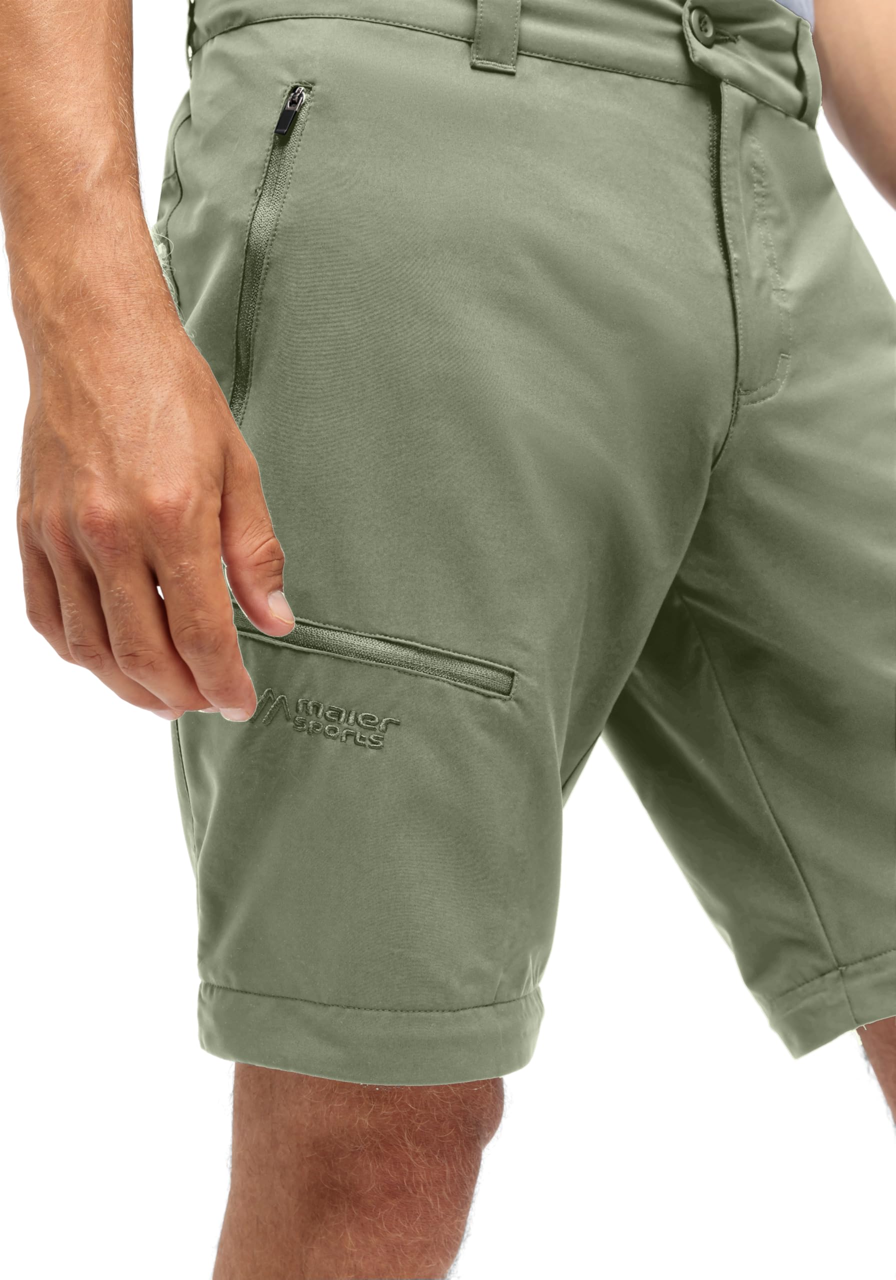 Maier Sports Tajo Zip Loop, męskie spodnie trekkingowe, wodoodporne spodnie outdoorowe do trekkingu i wędrówek, praktyczna funkcja Zipp-Off, nie zawiera PFC, mSTRETCH pro 2 i Dryprotec