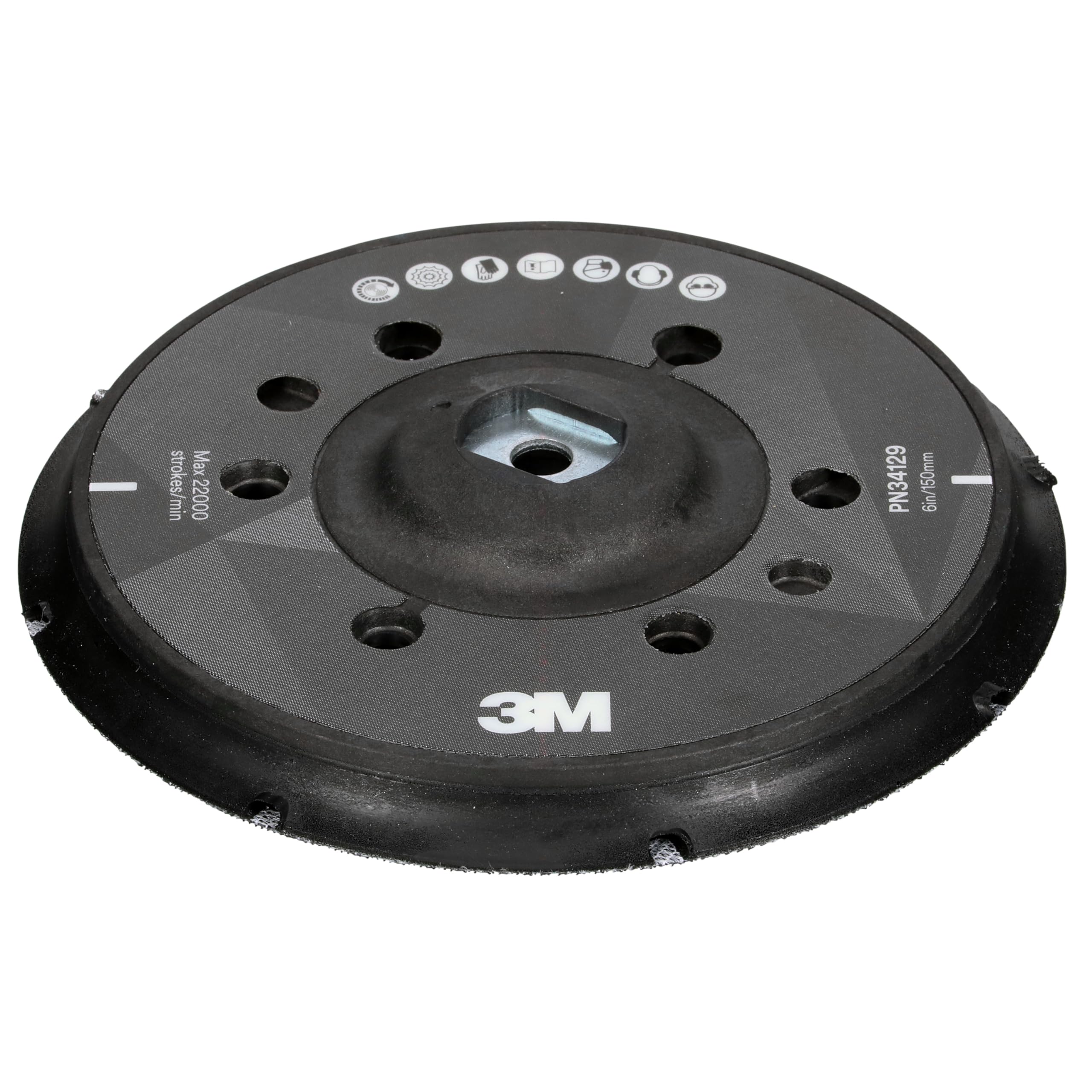 Platorello per lucidatrice rotorbitale 3M Perfect-It, 150 mm (6 in), 34129