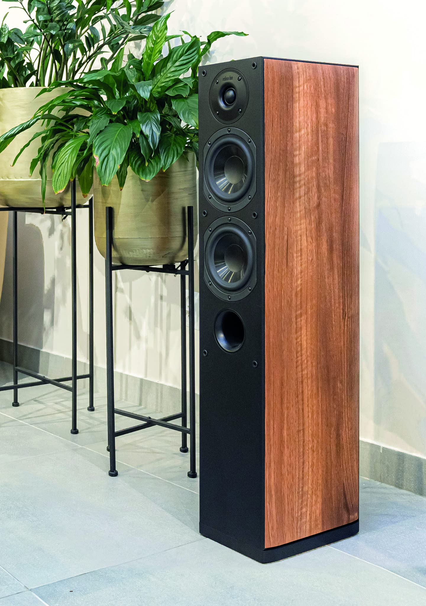 Indiana Line Nota 550 XL diffusore da pavimento - coppia (noce)