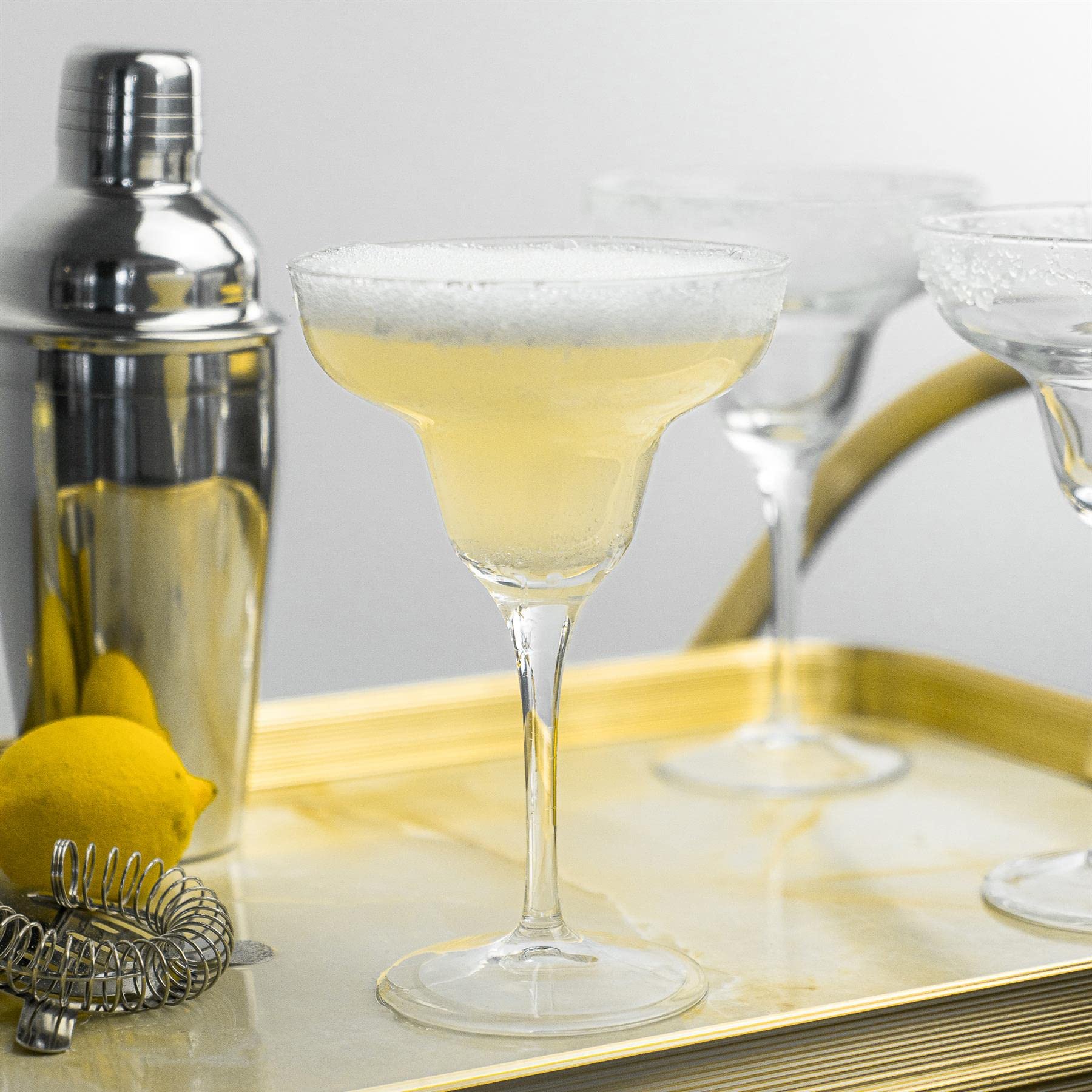 Bormioli Rocco Ypsilon Vetri di Cocktail Margarita Glass Set - 330ml - Confezione da 12