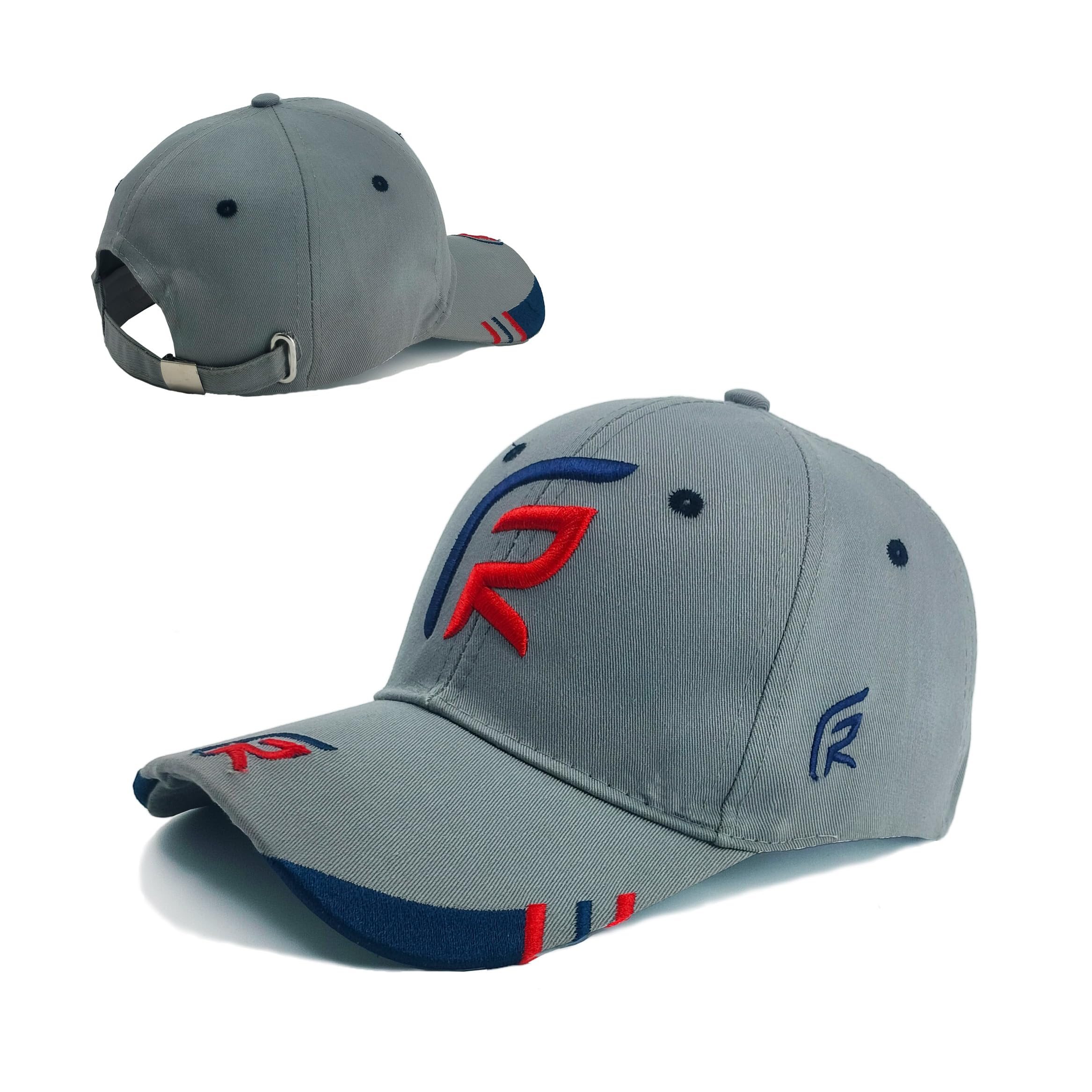 FASHER Fashionable 3D Embroidered Cotton Adjustable Baseball caps for Men | Stylish FR Baseball Caps for Men |100% Cotton | Adjustable Strap | for Men-image-19