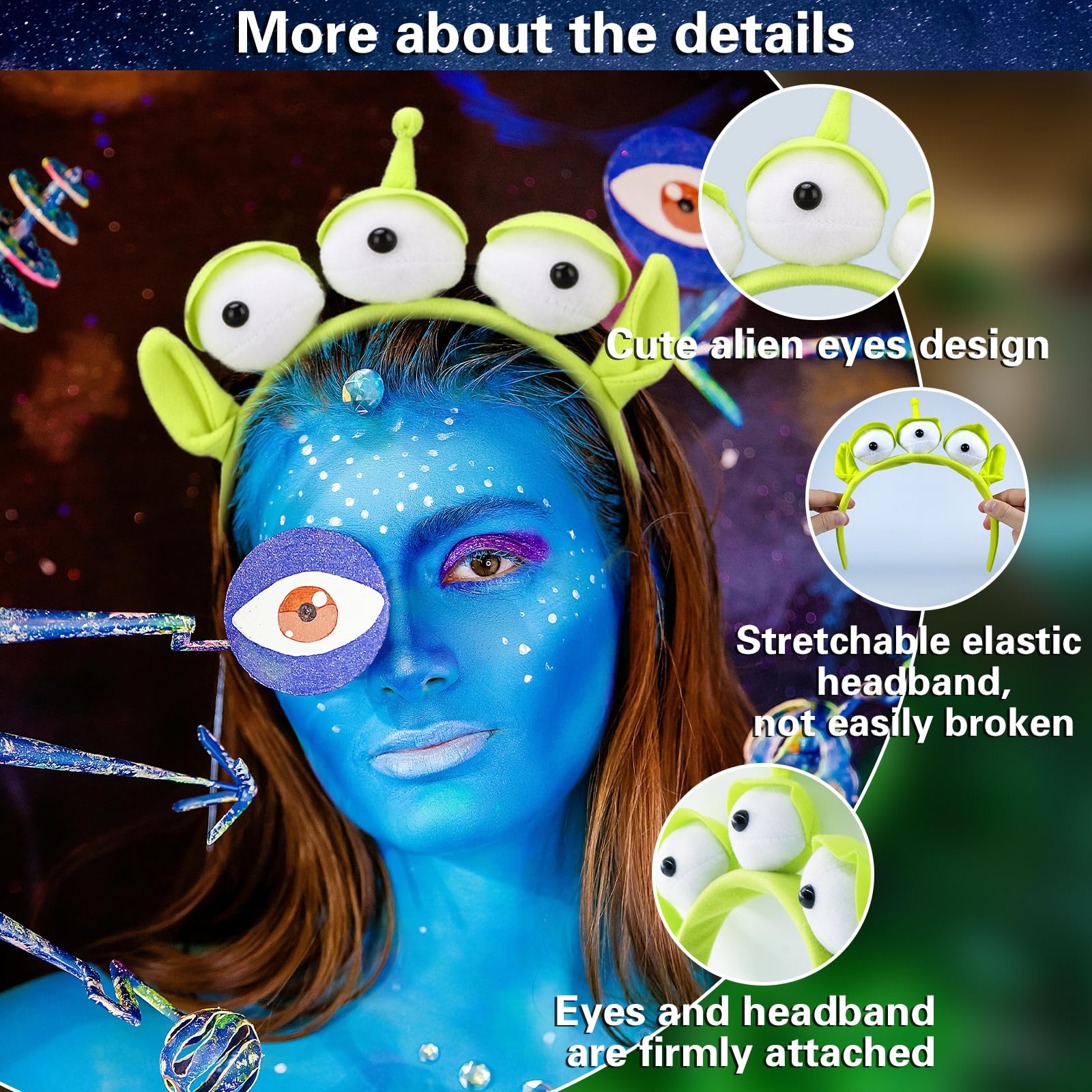 Yeux Maléfiques Néon LED, Yeux Verts pour Halloween décoration murale Yeux Maléfiques Néon LED, Yeux Verts pour Halloween décoration murale