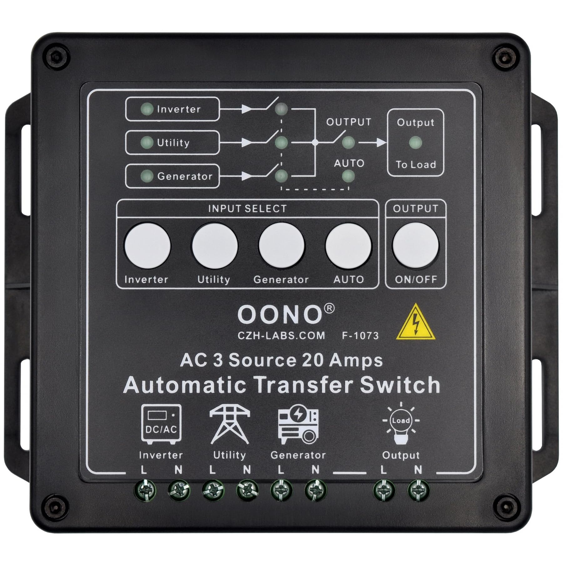 Amazon.com: Manual and Automatic Transfer Switch, 3 Input 1 Output