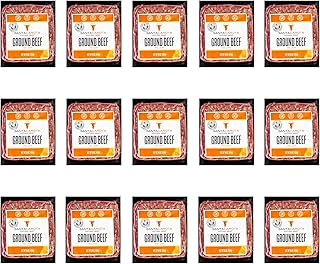 Santa Carota Grass Fed Ground Beef 80% Lean / 20% Fat, Carrot-Finished, ...
