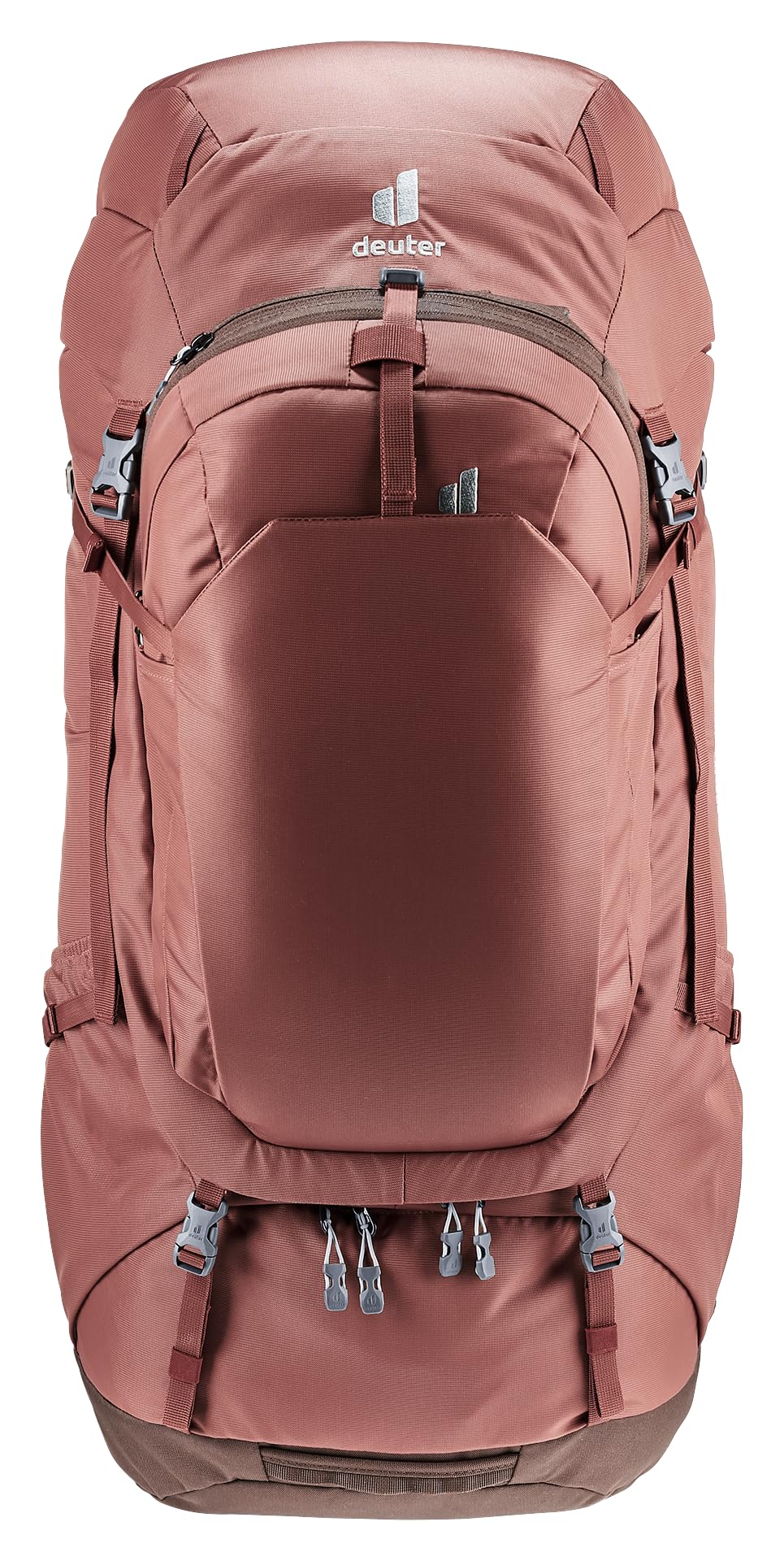 Deuter Kobiety Voyager Plecak, Czerwony, 60+10 l