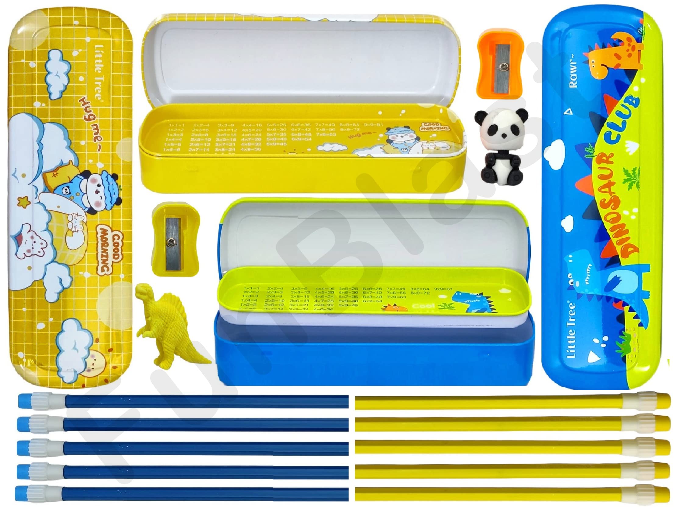 FunBlast Dinosaur Stationary Kit – Pencil Kit for Girls, Pencil Eraser Sharpener & Pencil Box - Stationary Set for Girls/Birthday Gift, Metal Pencil Box with Stationery for Boys, Girls (Combo) (B0B5VD4PTS) Amazon Price History, Amazon Price Tracker